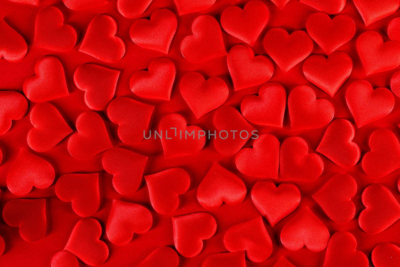 Valentines day hearts background by Yellowj
