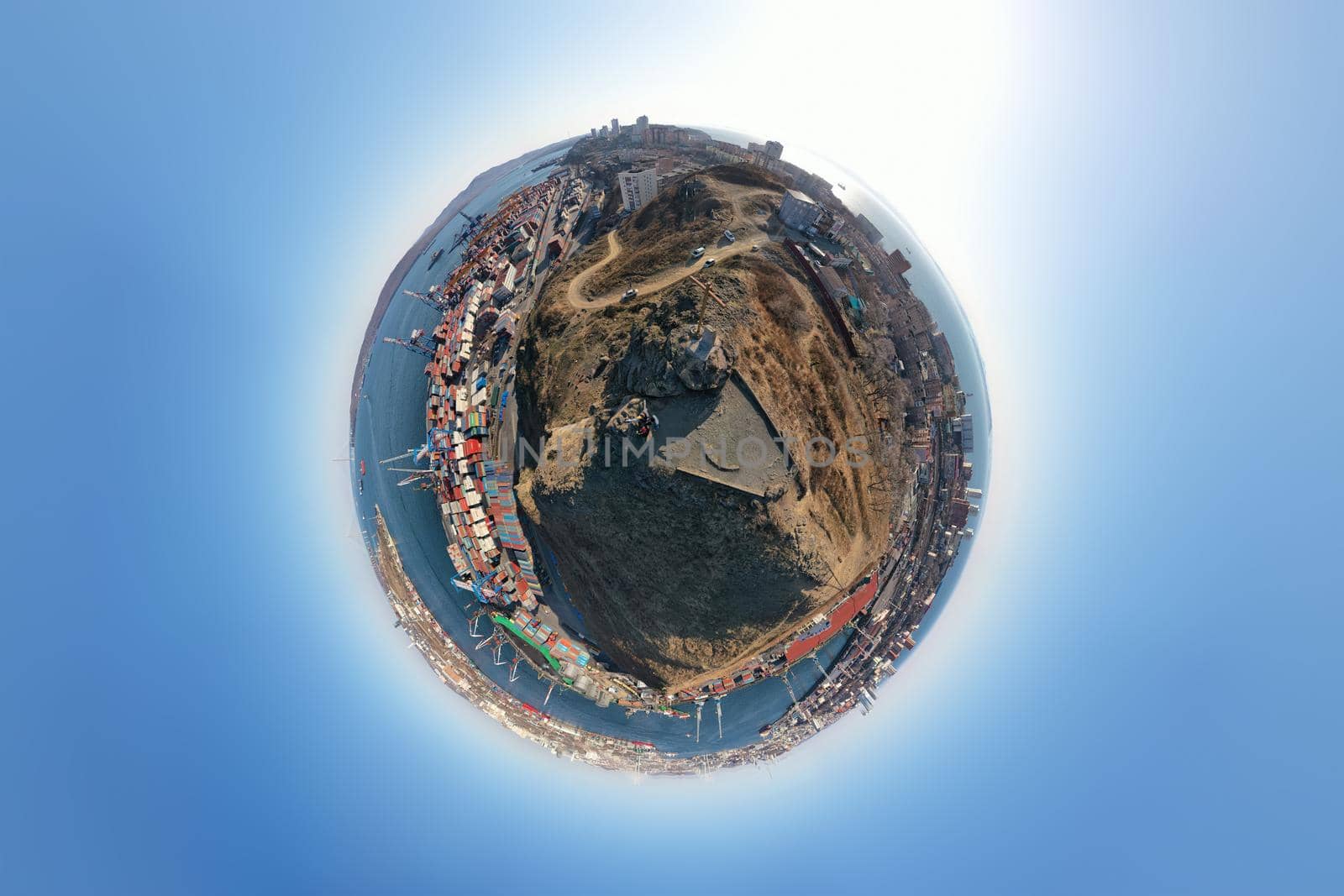 Vladivostok, Russia. Spherical panorama by Vvicca