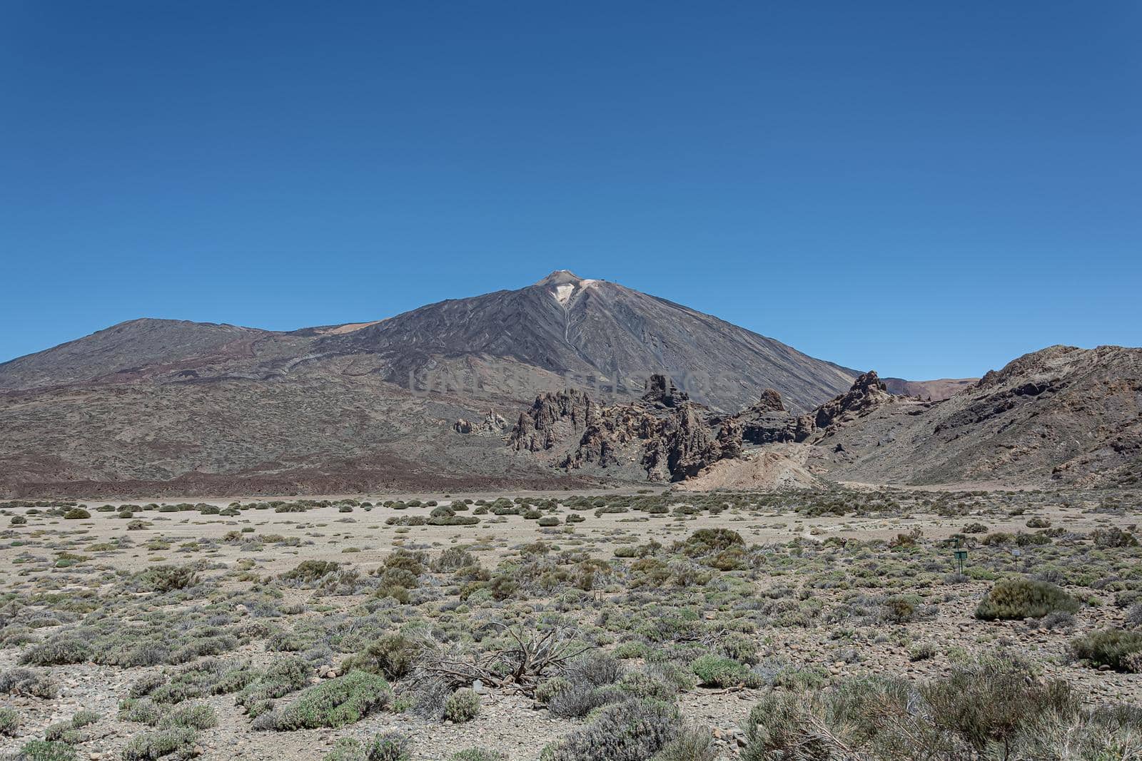 Mountain landscape. Surroundings near the Teide volcano (Tenerife, Spain) by Grommik