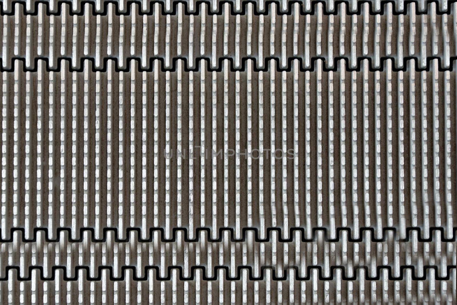 Striped texture with vertical stripes and geometric wave pattern.Texture or background