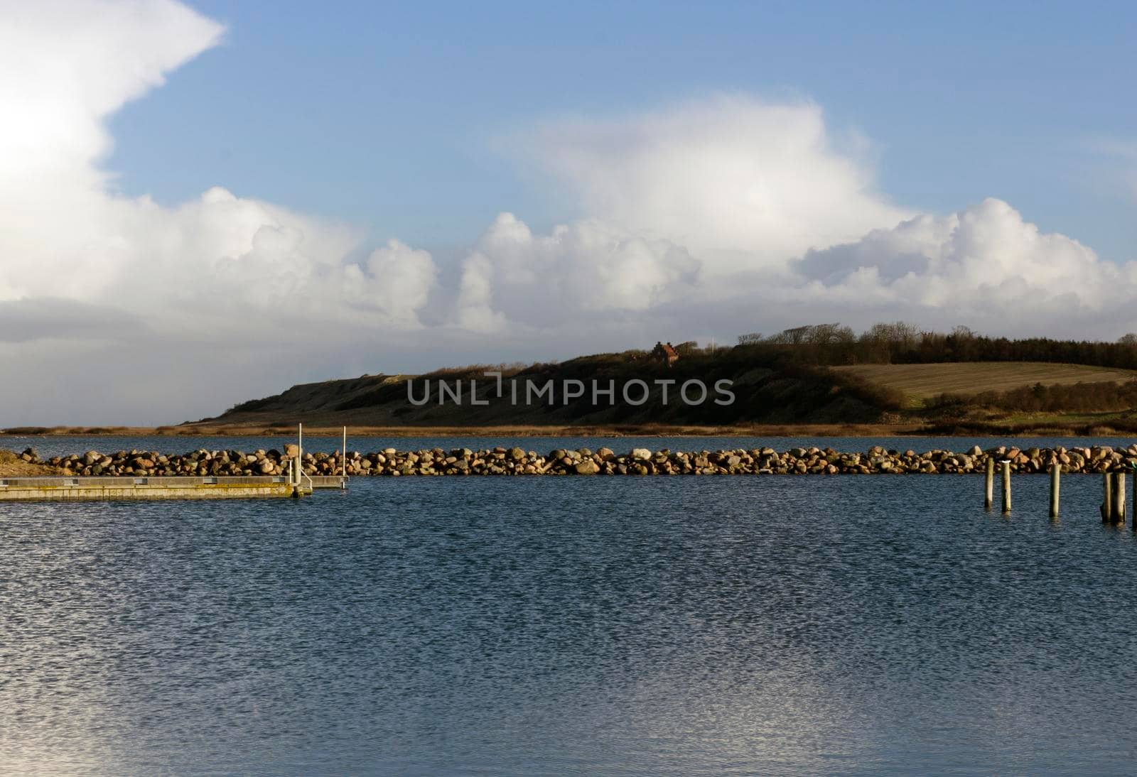 Harbour entrace landscape by Lirch