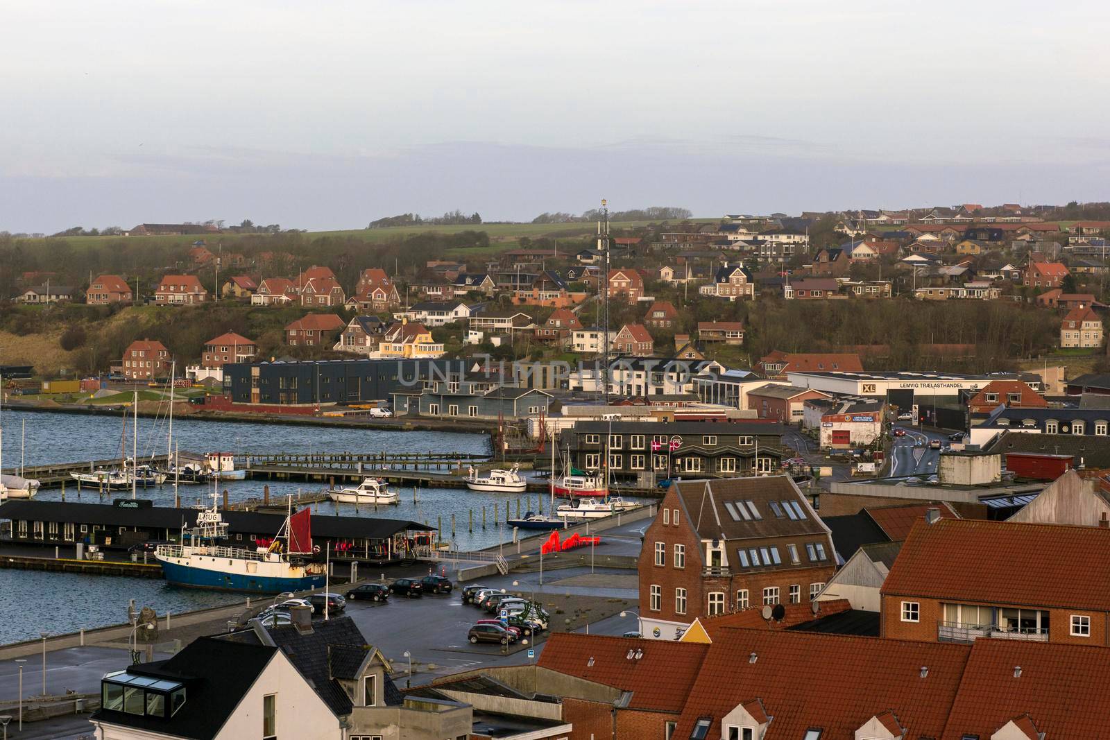 View from Lemvig, Denmark