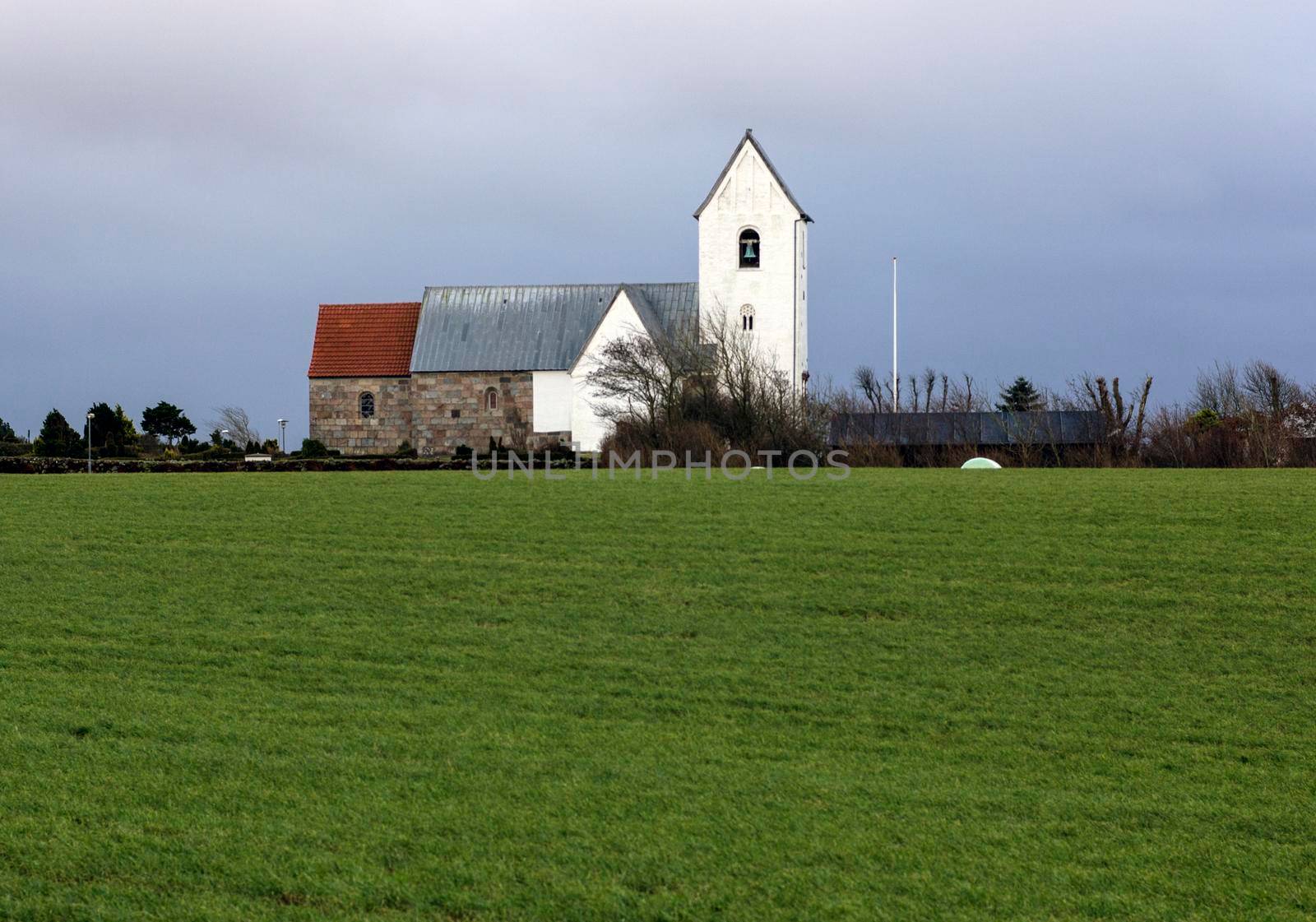 Old church in Lemvig, Denmark