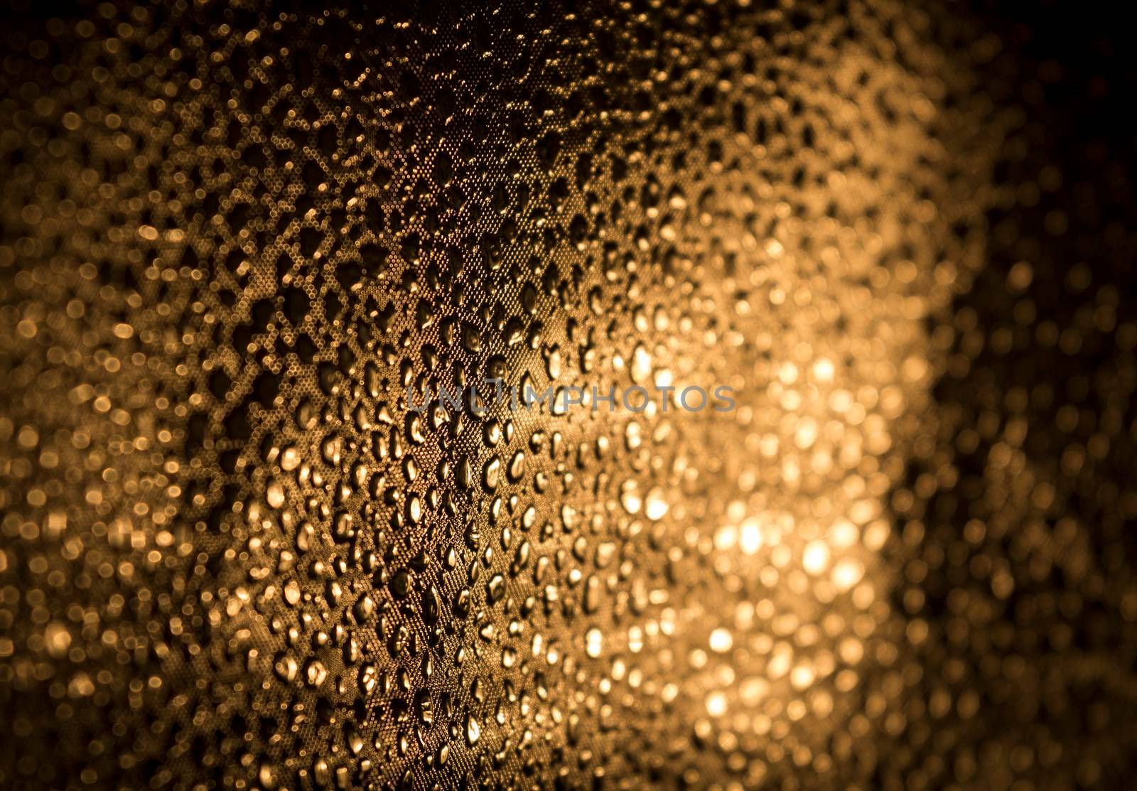 Abstract golden blurred background