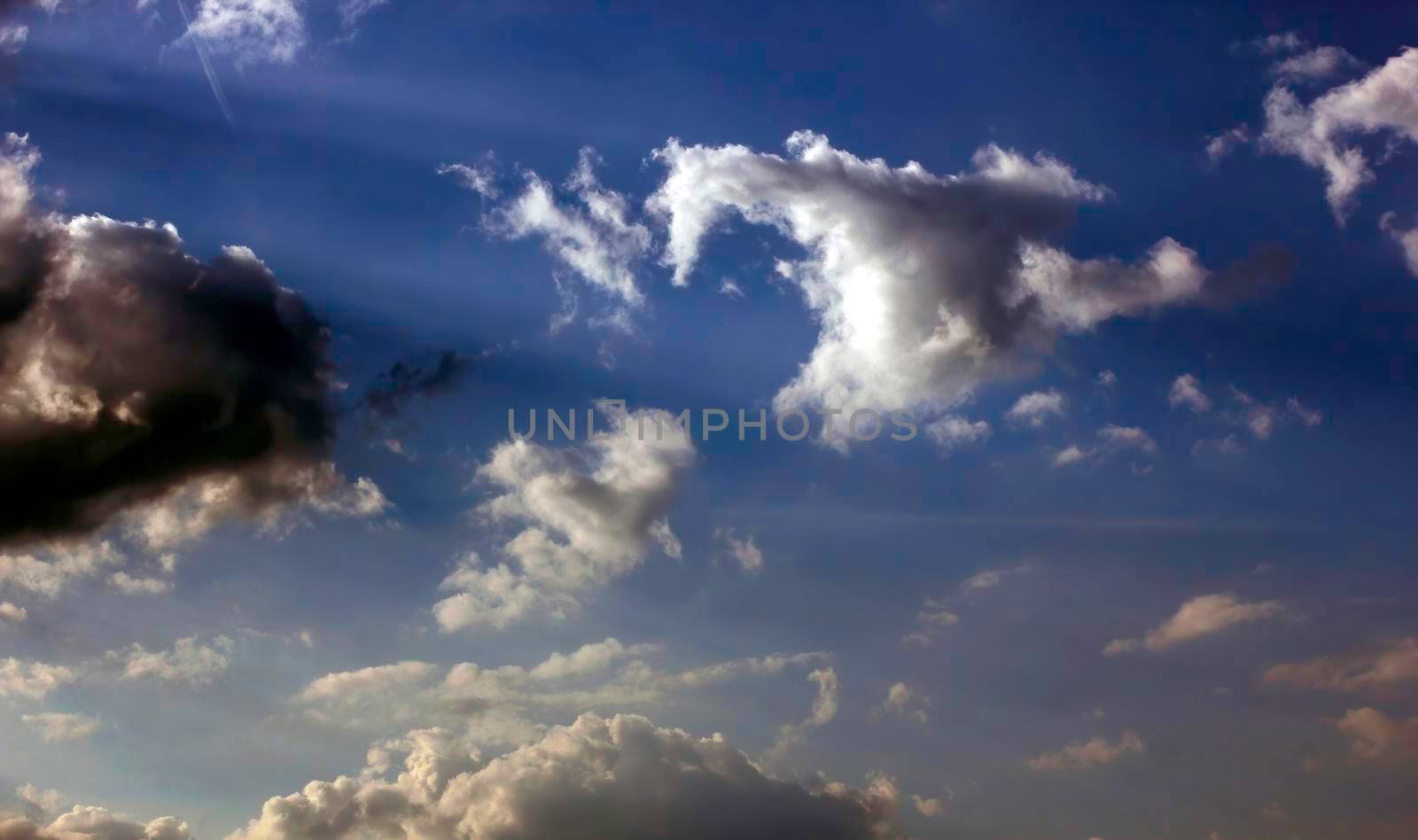 Romantic clouds background by Lirch
