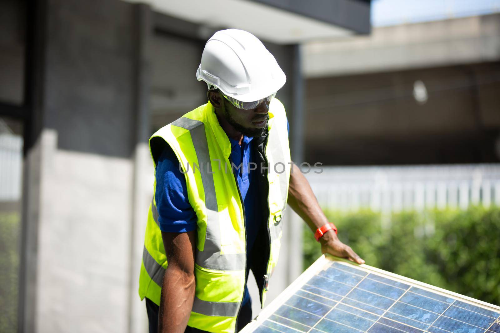 maintenance engineer, Solar energy systems engineer perform analysis solar panels