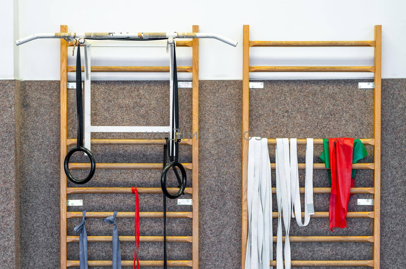 gymnastic equipment in the modern gym by Edophoto