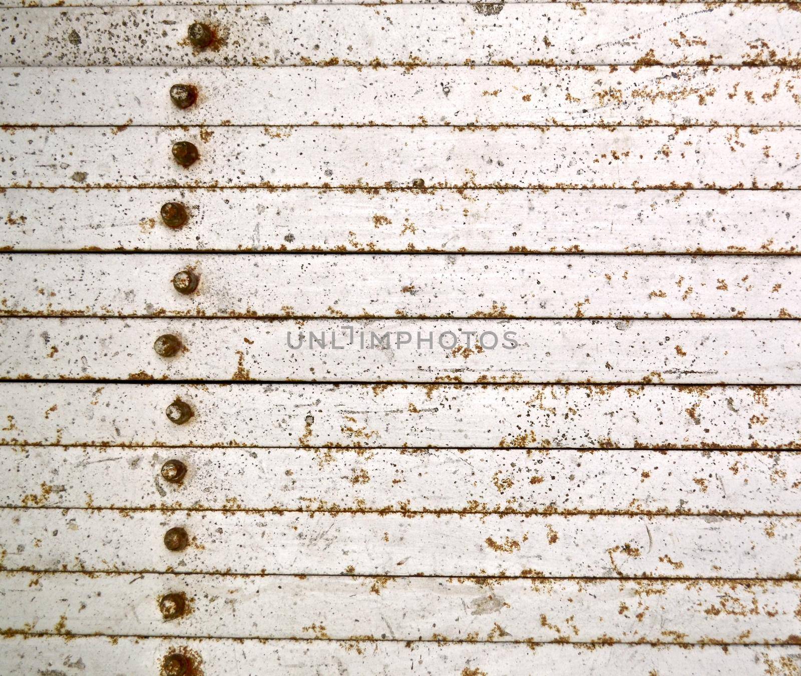 Closeup Rusted Galvanized iron plate, texture for background