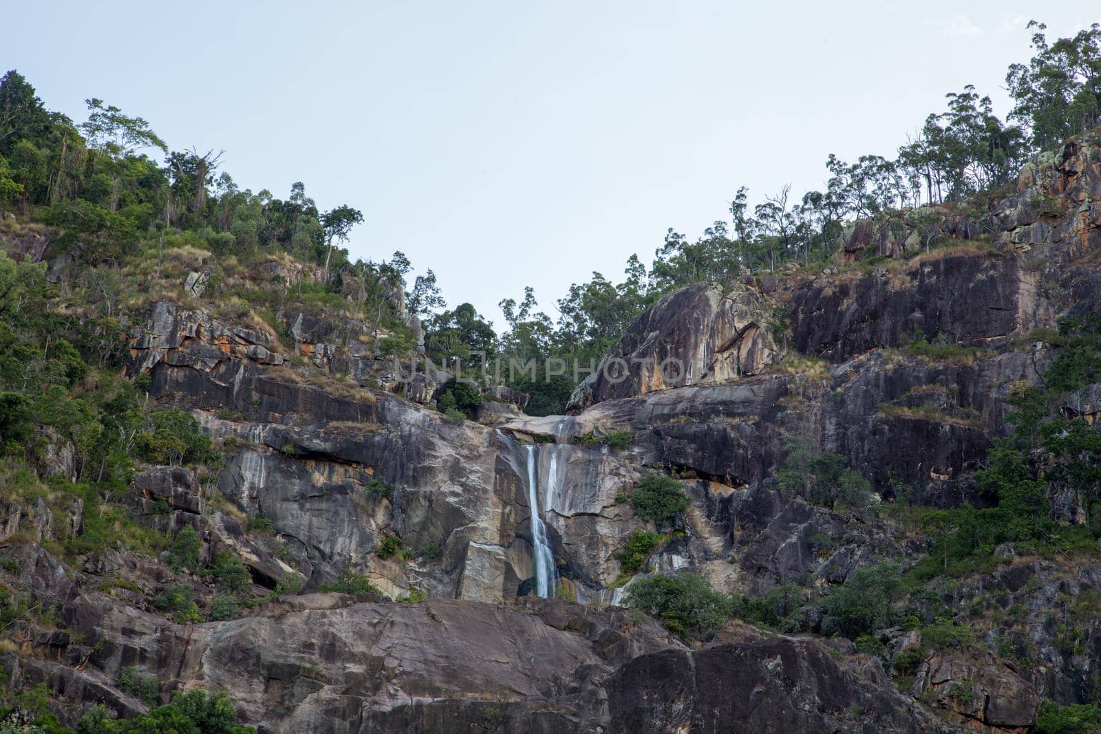 Yuruga, Australia - May 7, 2015: Jourama Falls in Queensland