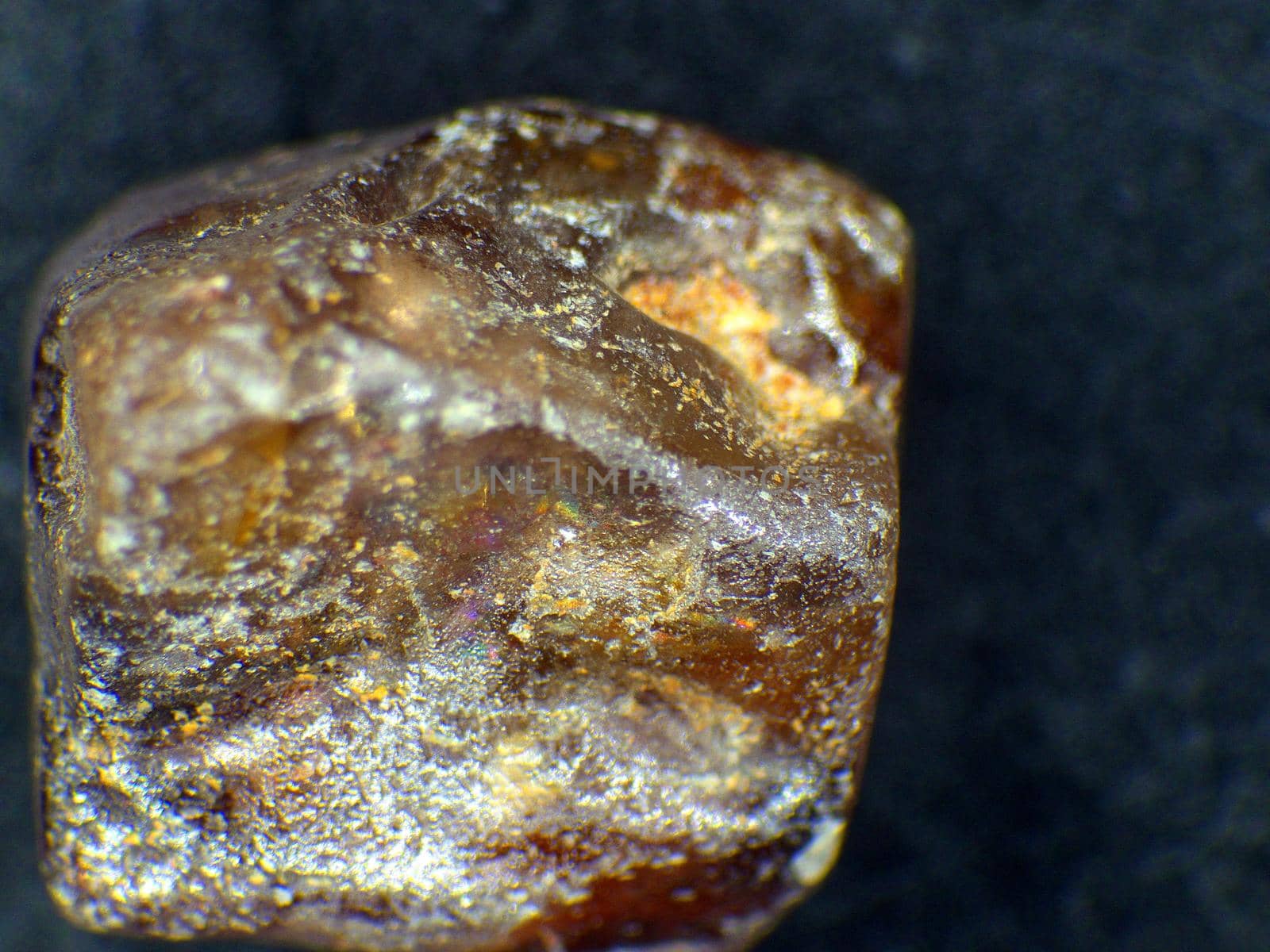 Zircon in a macro shot