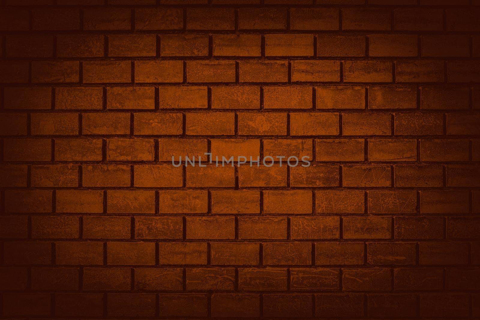 Simulate a red brick wall for a background or texture.Texture or background