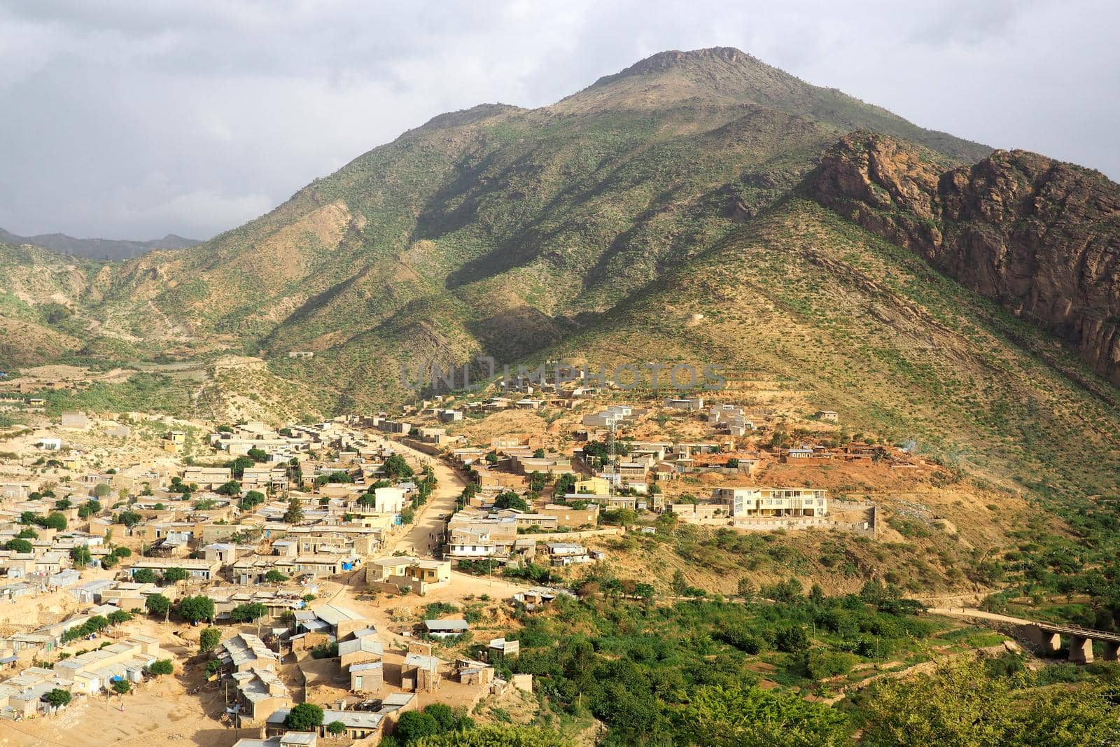 Ethiopian border town of Dewhan, on Ethiopian Eritrean border by fivepointsix
