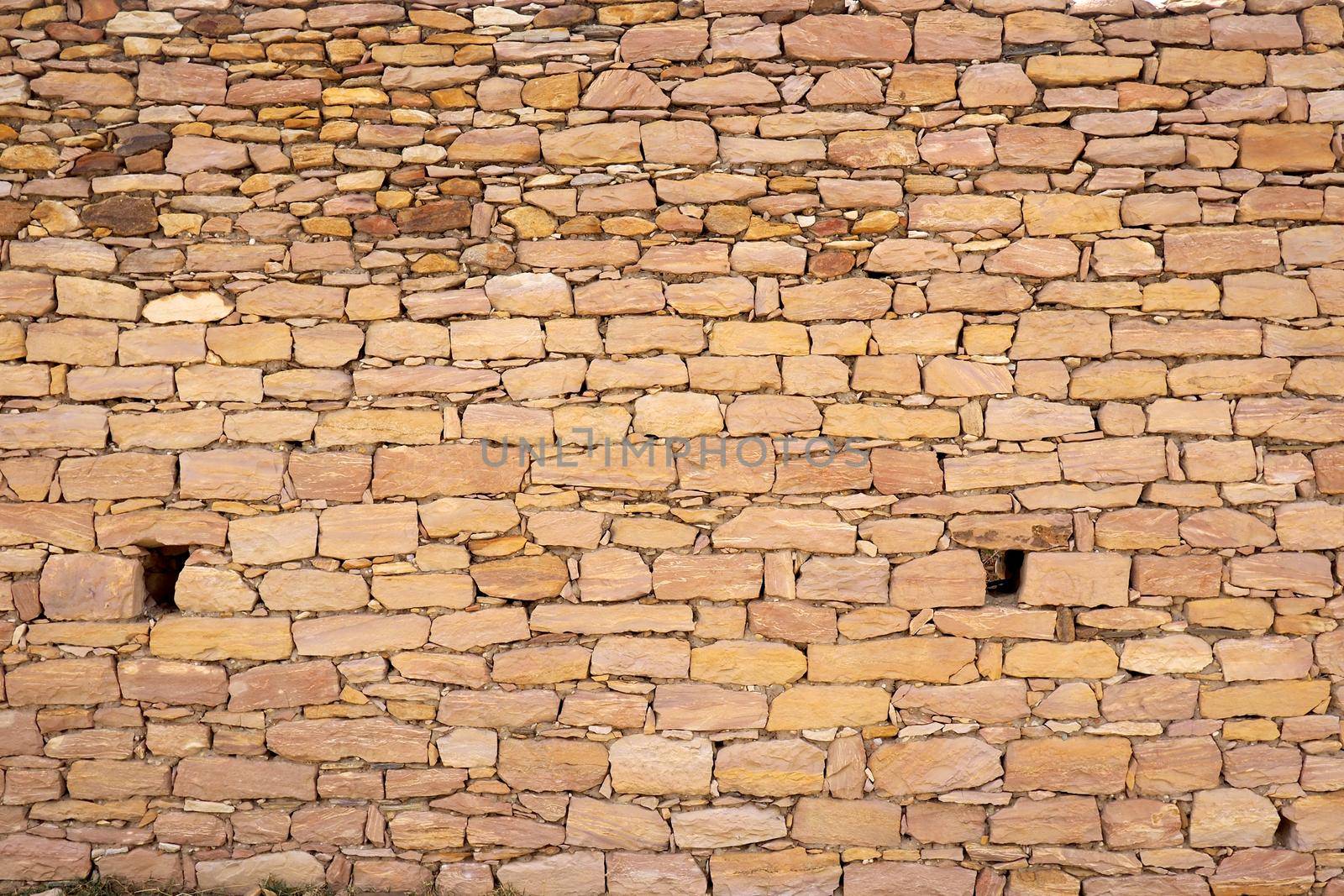 Abstract rock wall detail, stonework