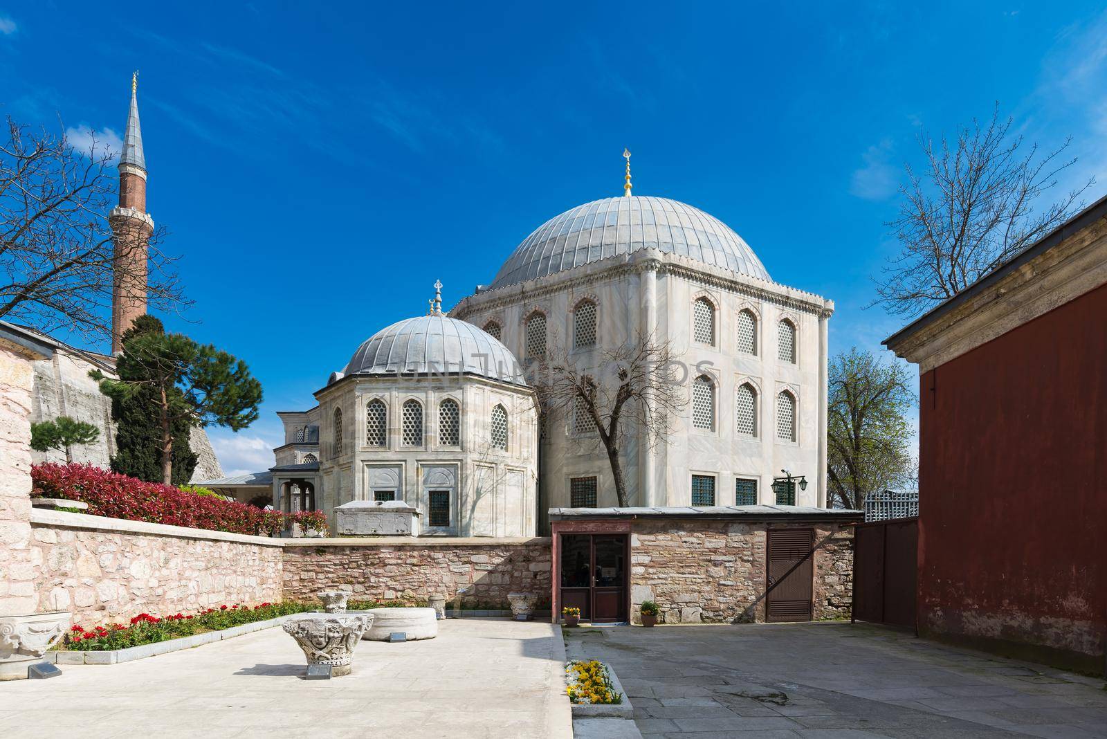 Inside Mosque Museum at Istanbul, Turkey in Istanbul,Turkey.