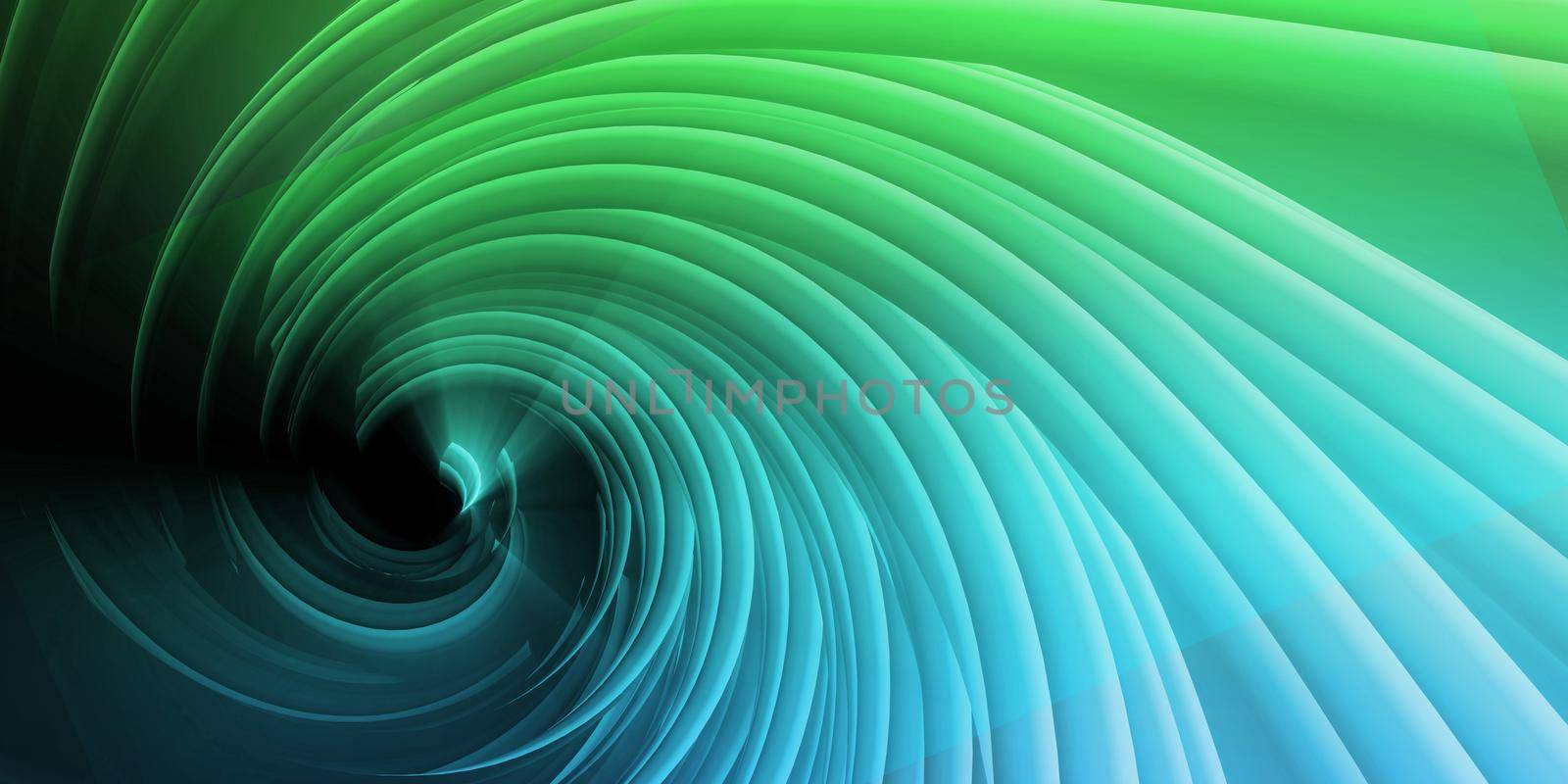 Virtual Tidal Wave Swirl Abstract Background Future Concept