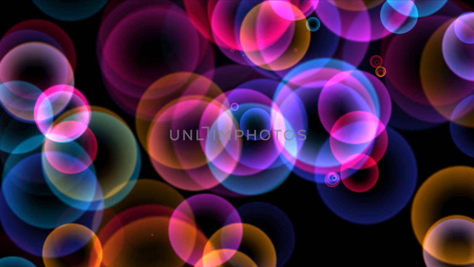 circles color background texture abstract illustration render