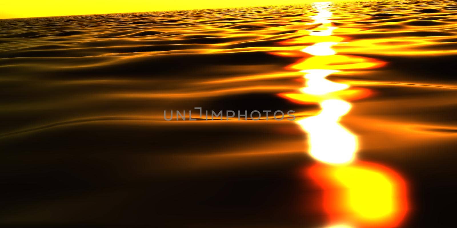 ocean sunset macro, sun light in water by alex_nako