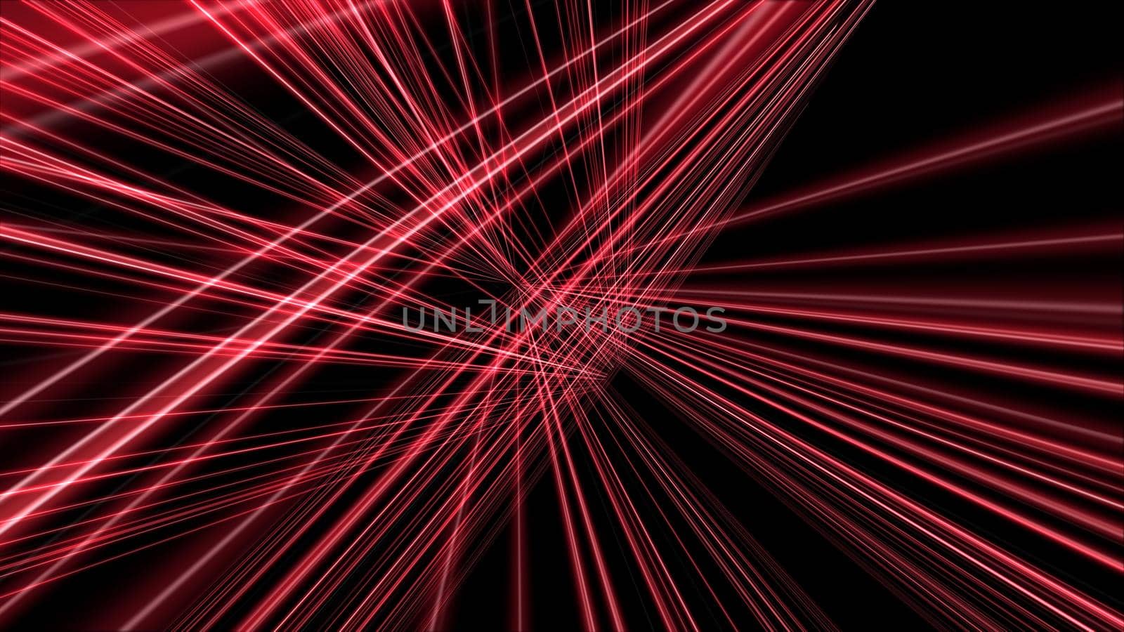 3d lines neon background abstract, render illustration