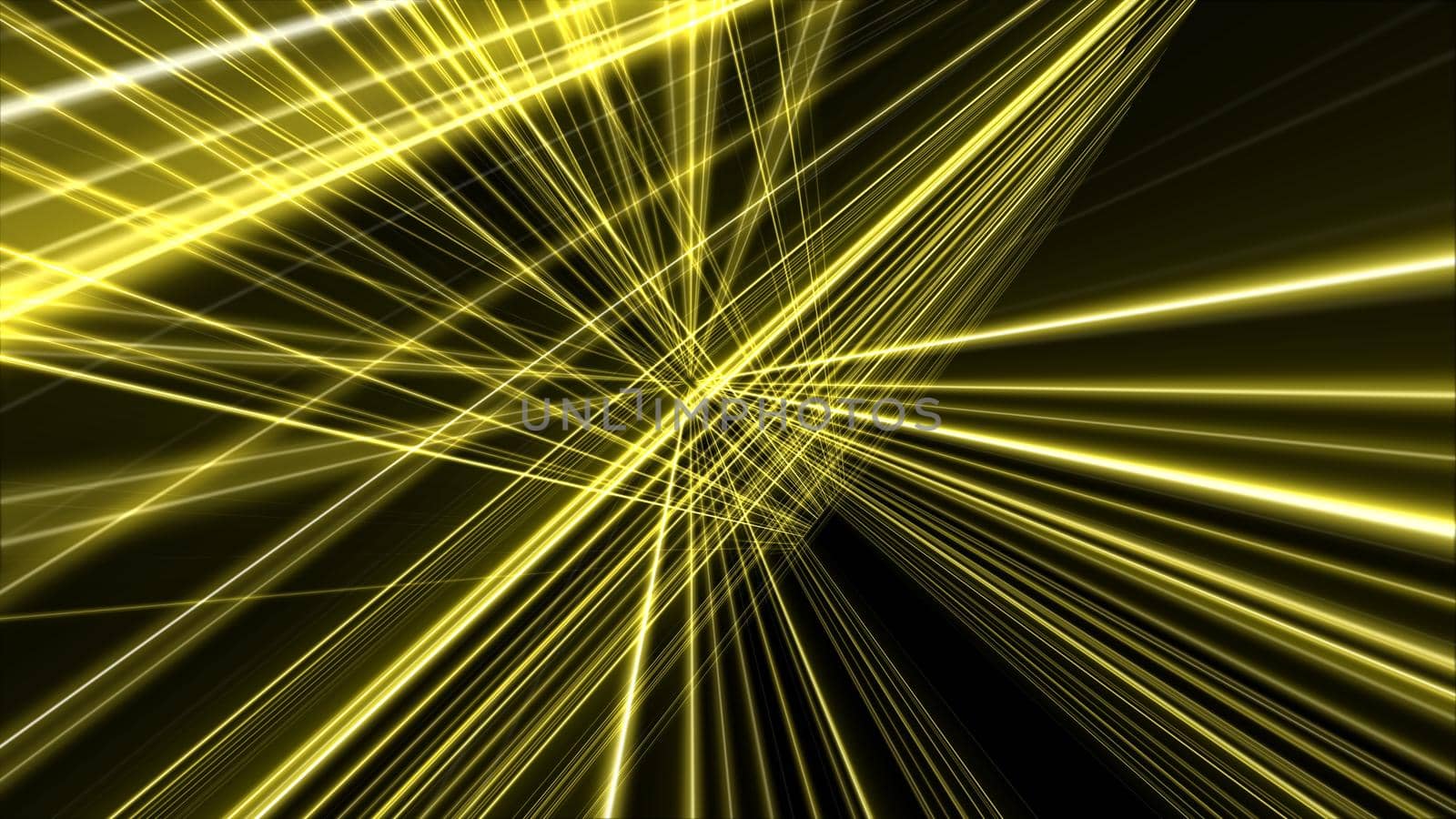 3d lines neon background abstract, render illustration