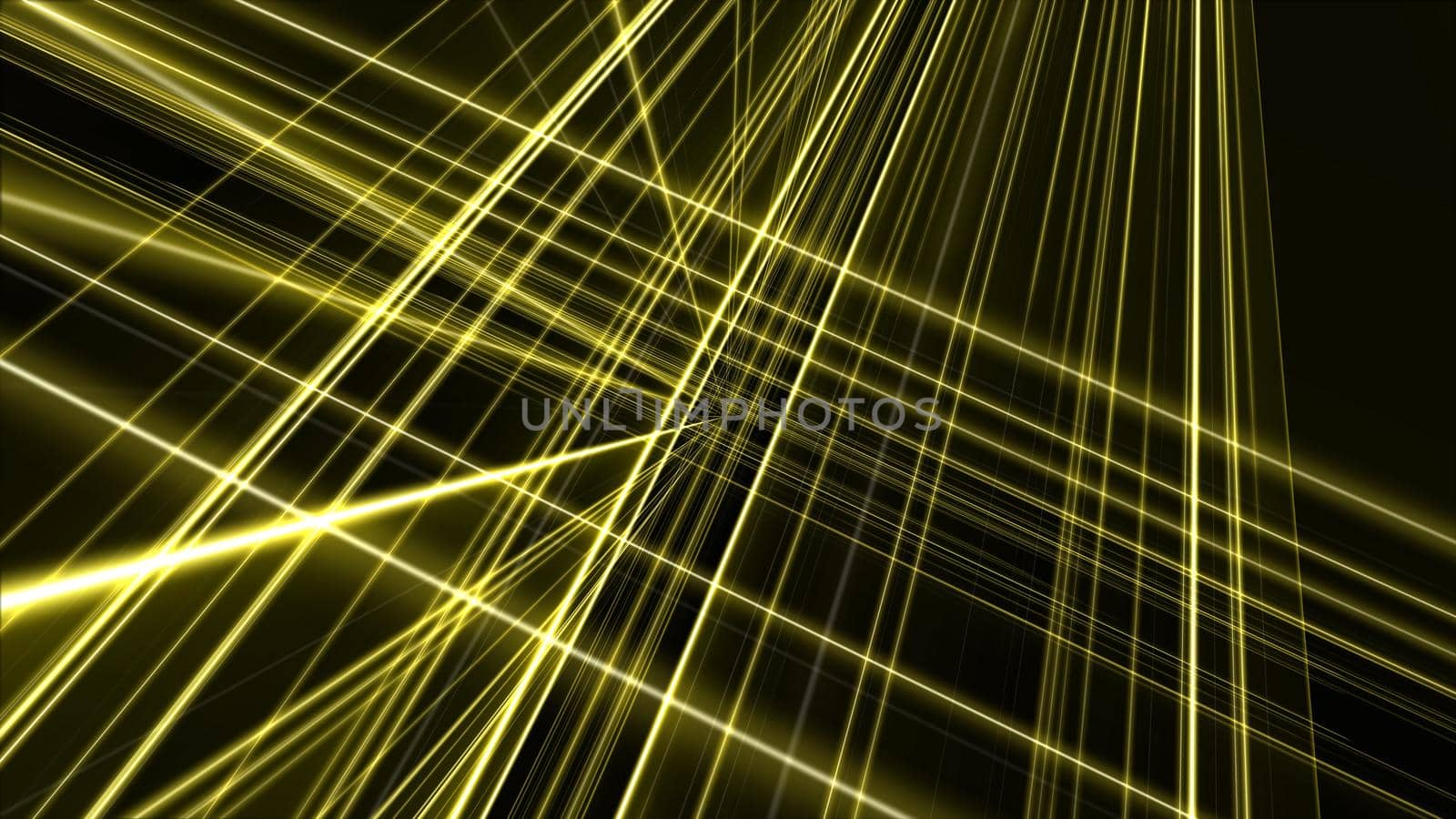 3d lines neon background abstract, render illustration