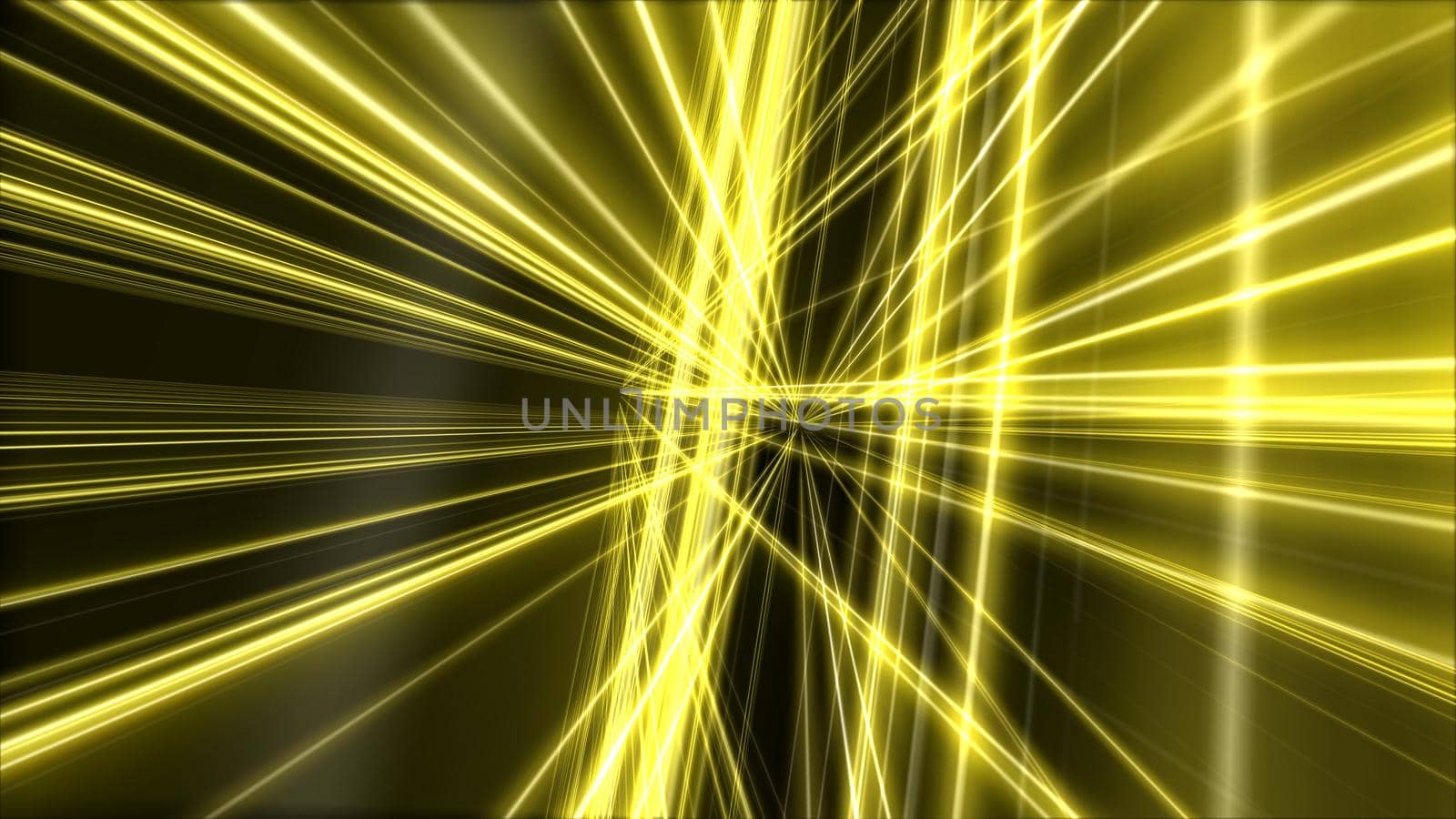 3d lines neon background abstract, render illustration