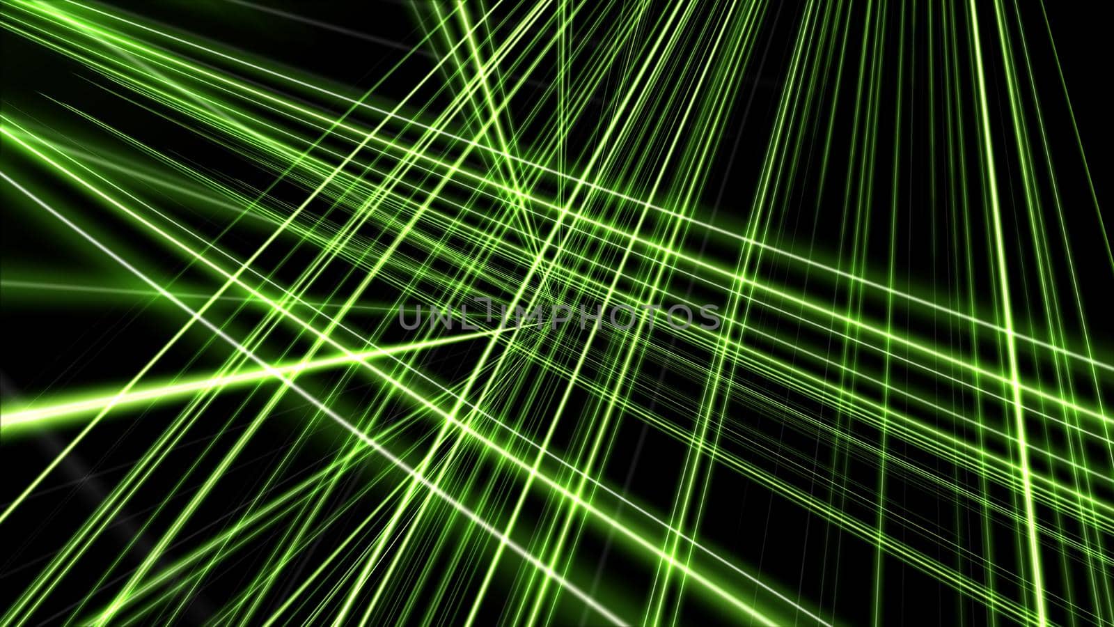 3d lines neon background abstract, render illustration