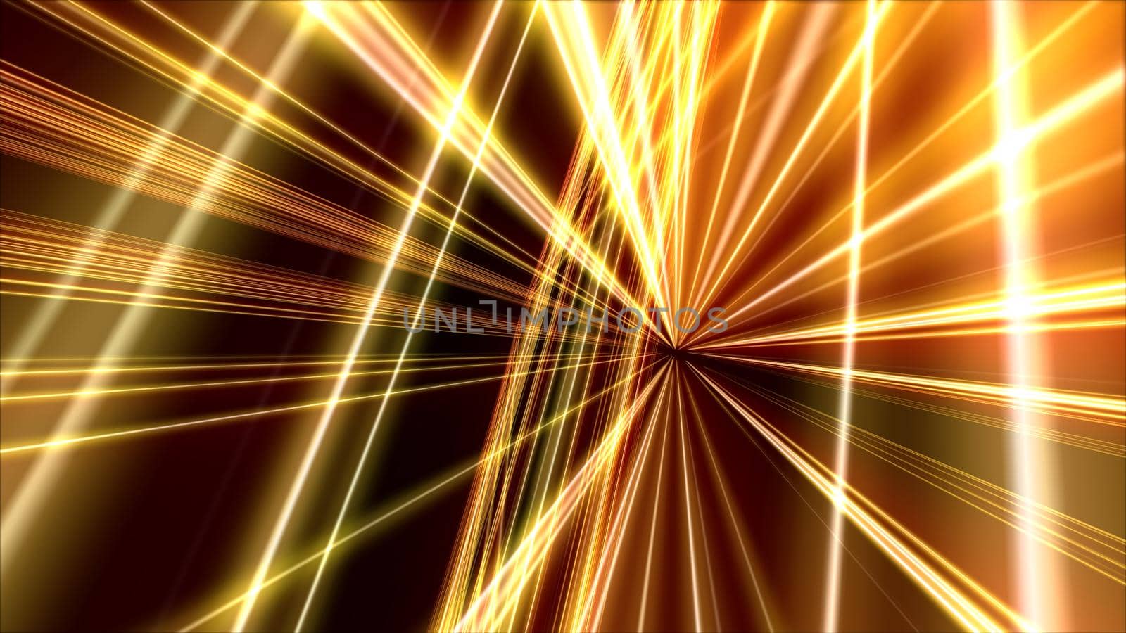 3d lines neon background abstract, render illustration