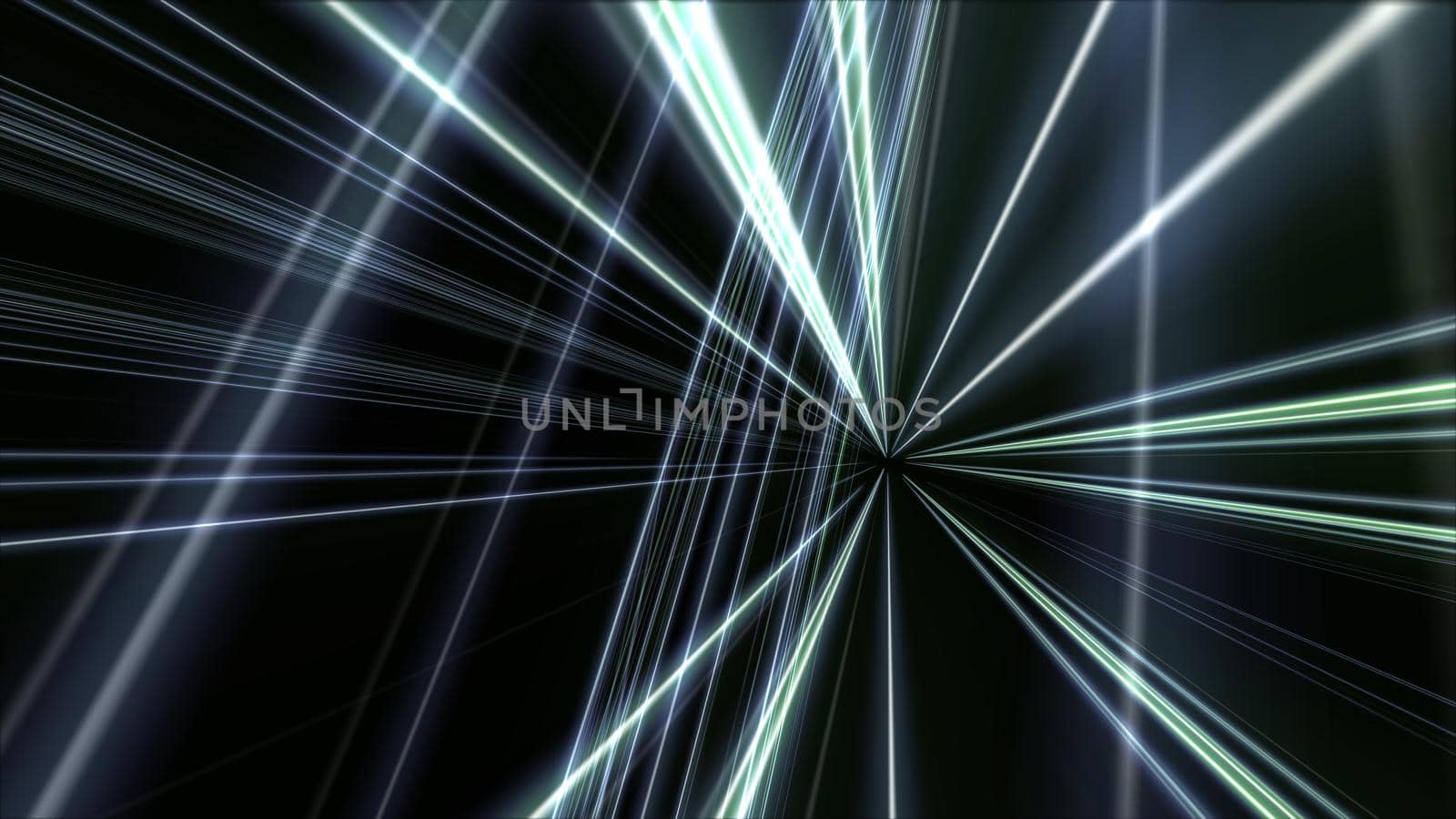 3d lines neon background abstract, render illustration