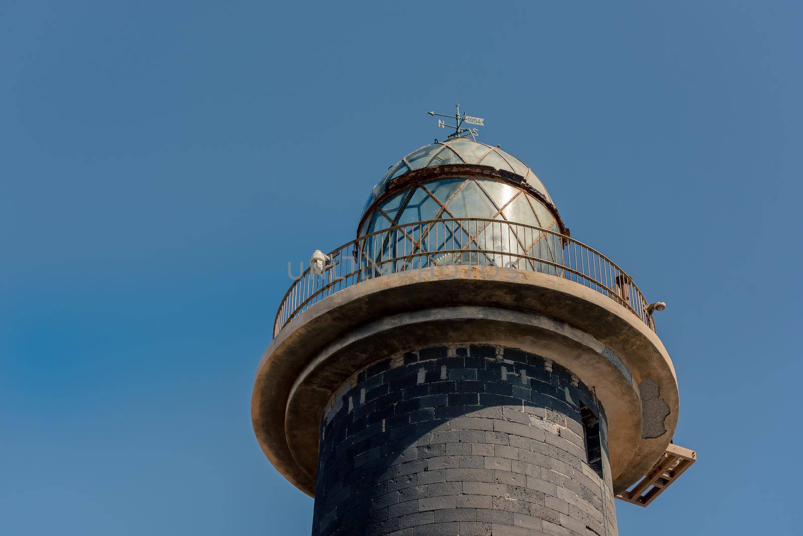 Jandia lighthouse in the South of Fuerteventura,Canary Islands,Spain.