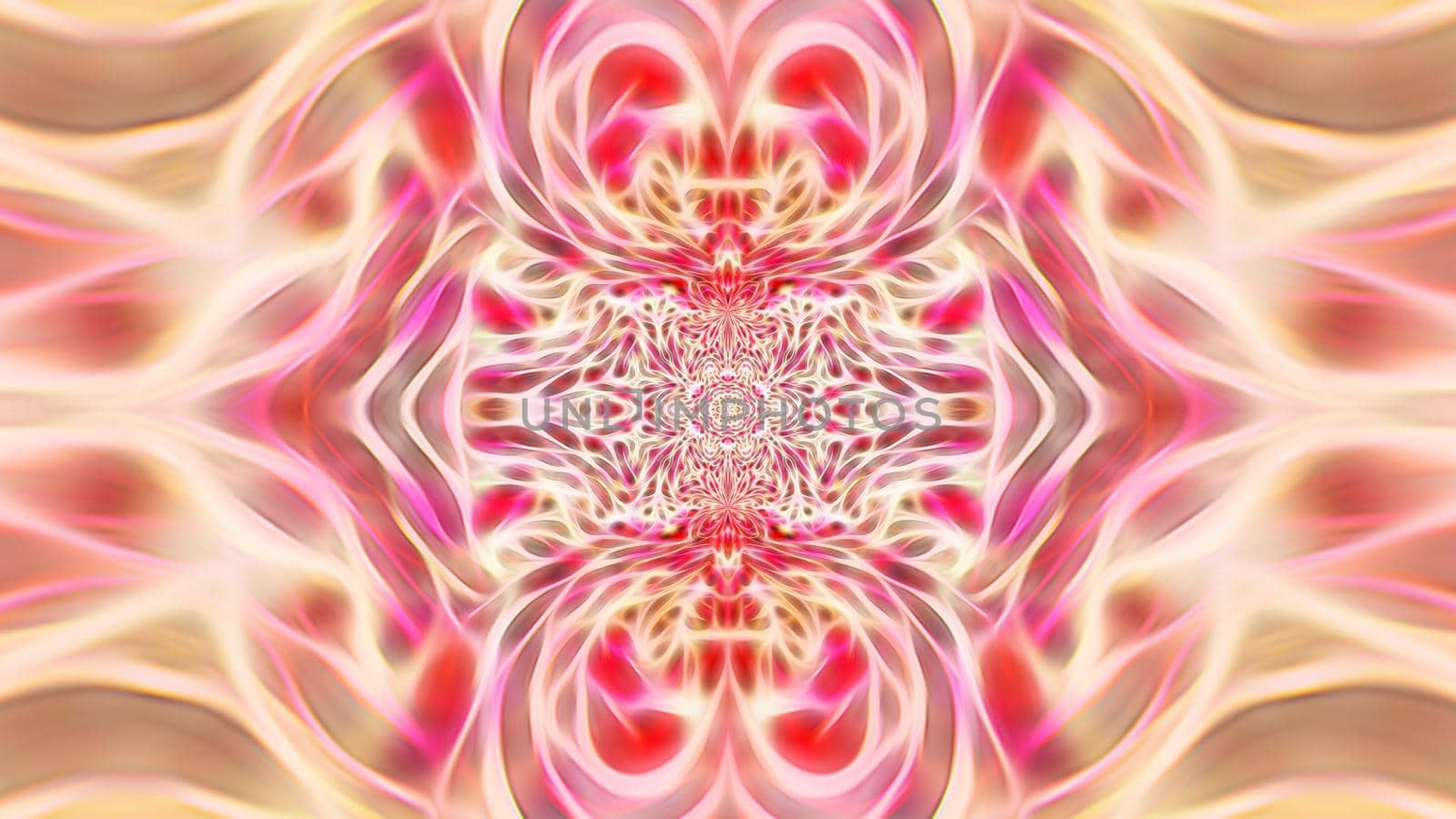 Abstract fractal pink floral background. For the design