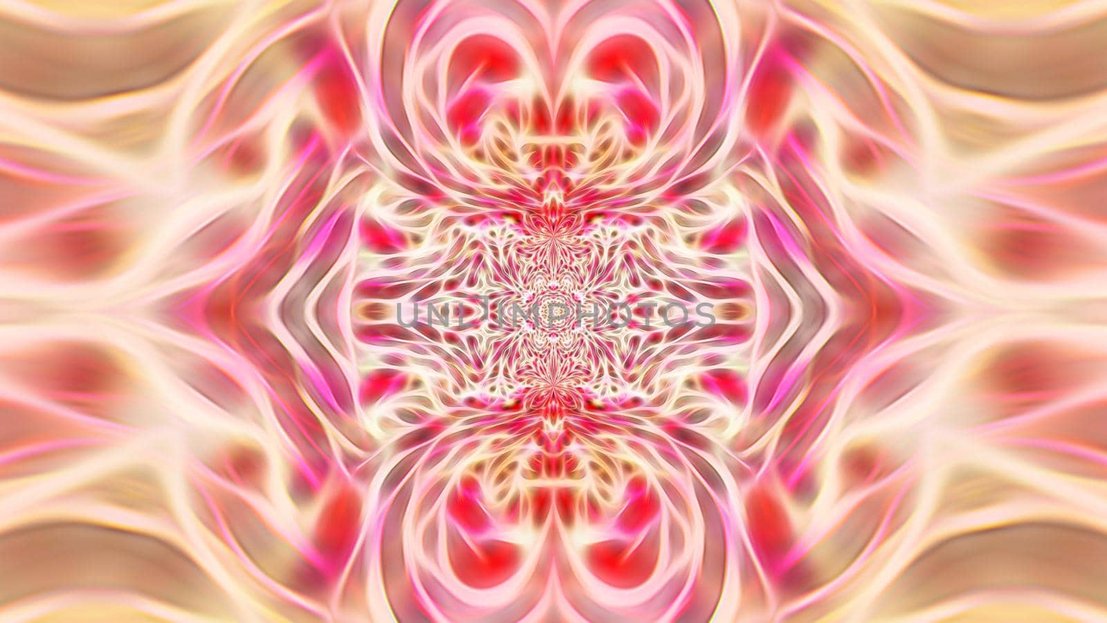 Abstract fractal pink floral background. For the design