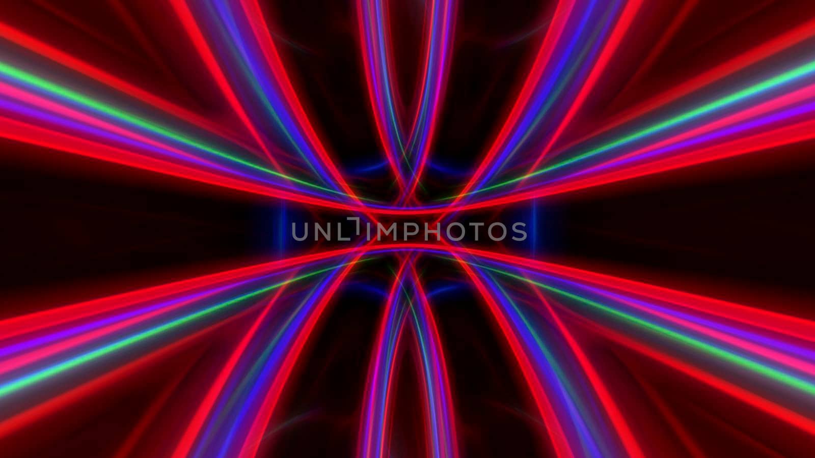 Abstract linear texture symmetrical background. Illustration