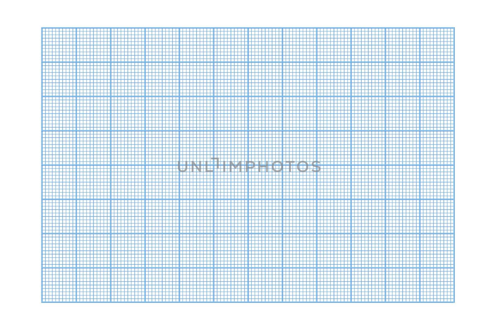 Millimeter graph paper grid. Abstract squared background. Geometric pattern for school, technical engineering line scale measurement. Lined blank for education isolated on transparent background. by allaku