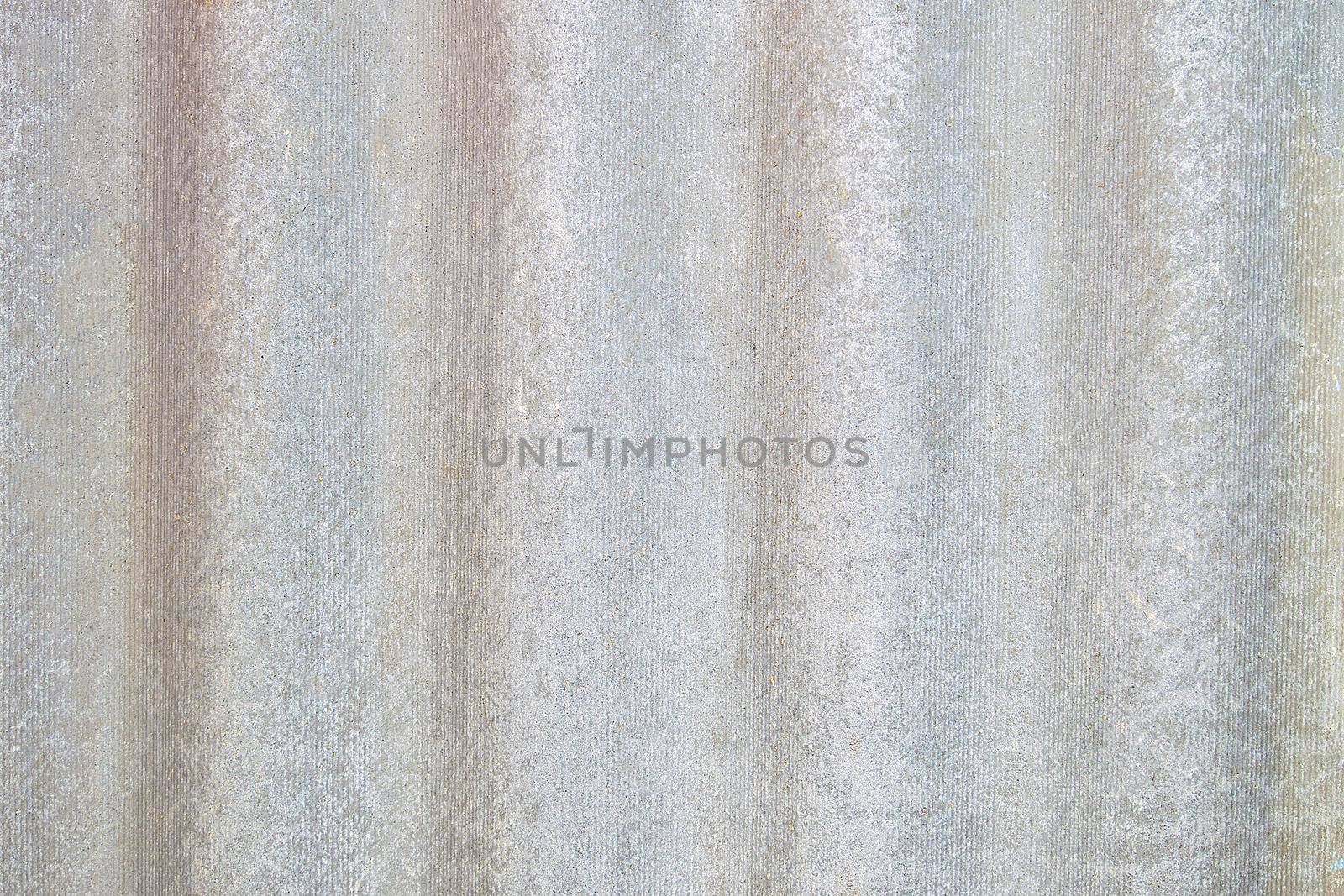 Grey, fluted. View from the front.