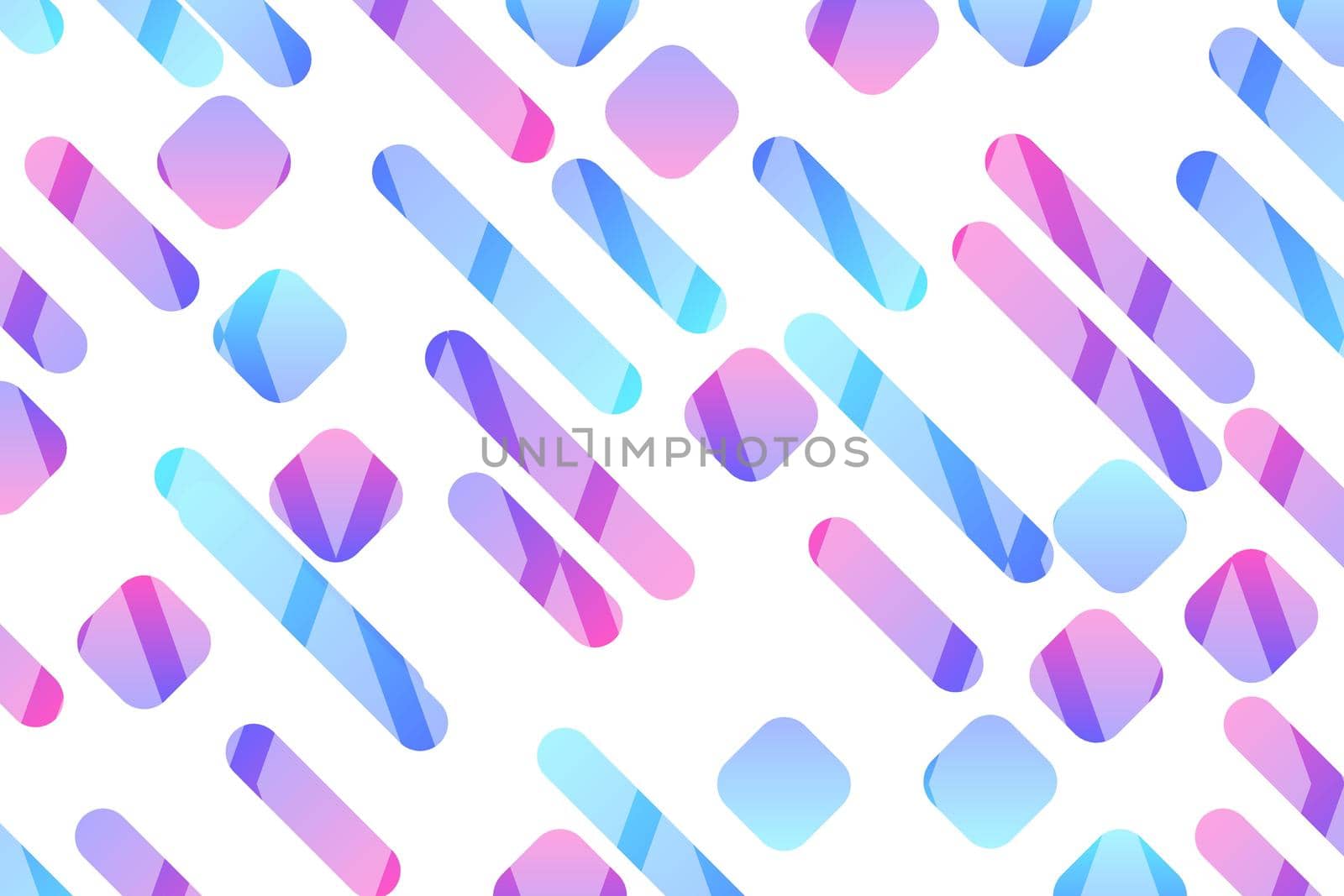 Futuristic cover design for notebook paper, copybook brochures, book, magazine, print. Geometric abstract background with gradient multicolor elements. Colored pattern