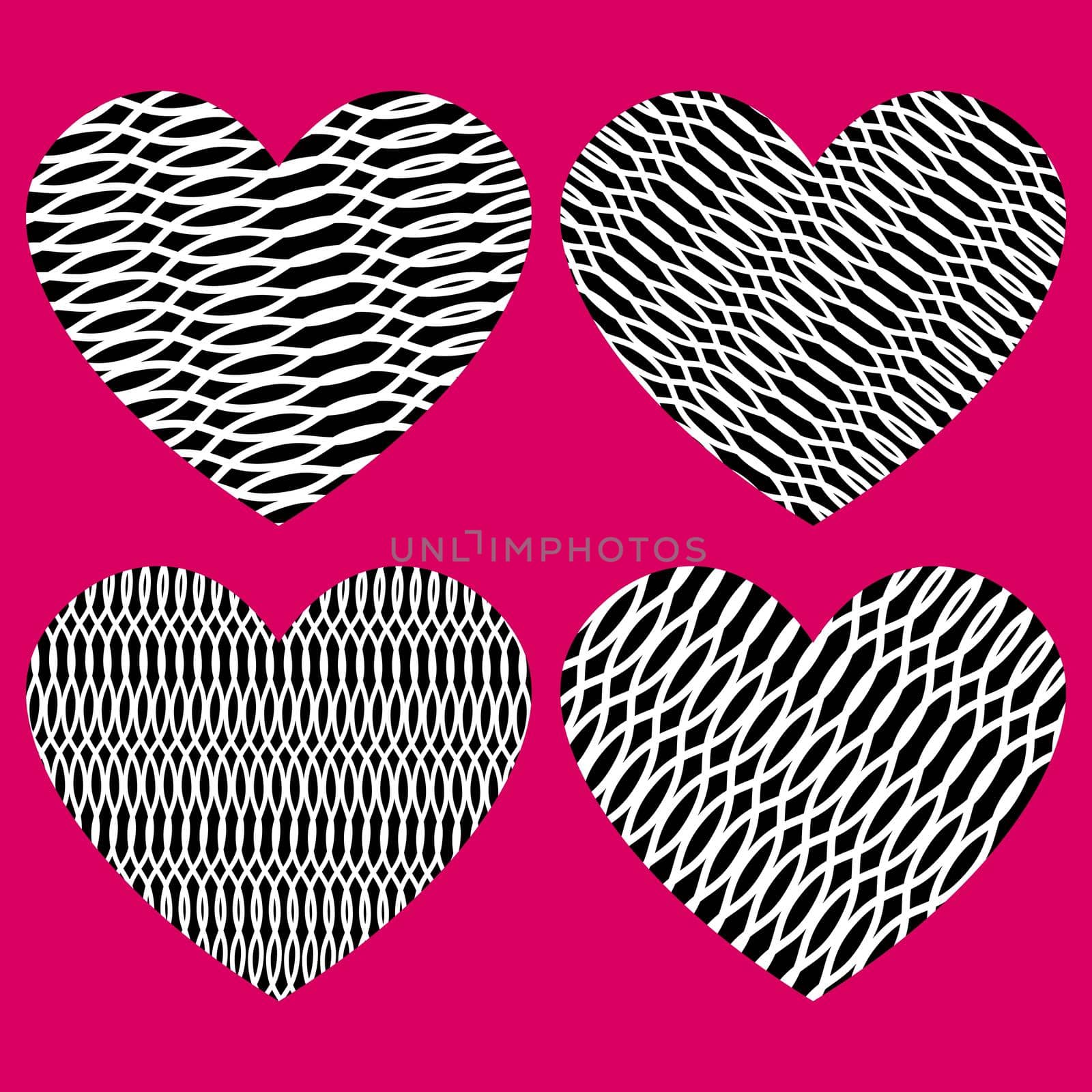 Black hand drawn heart. Design elements for Valentine's day, wedding, birthday, Mothers Day. Outline sihlouette. Love vector illustration for posters, card, postcard. Decorative isolated icons