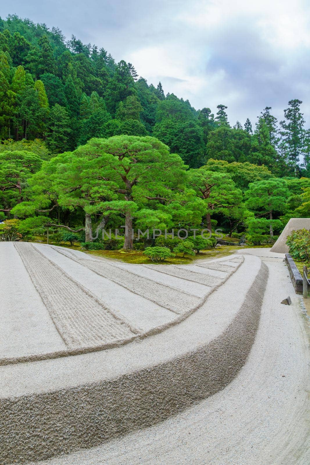 Rock Garden of the Higashiyama Jisho-ji Temple, Kyoto by RnDmS
