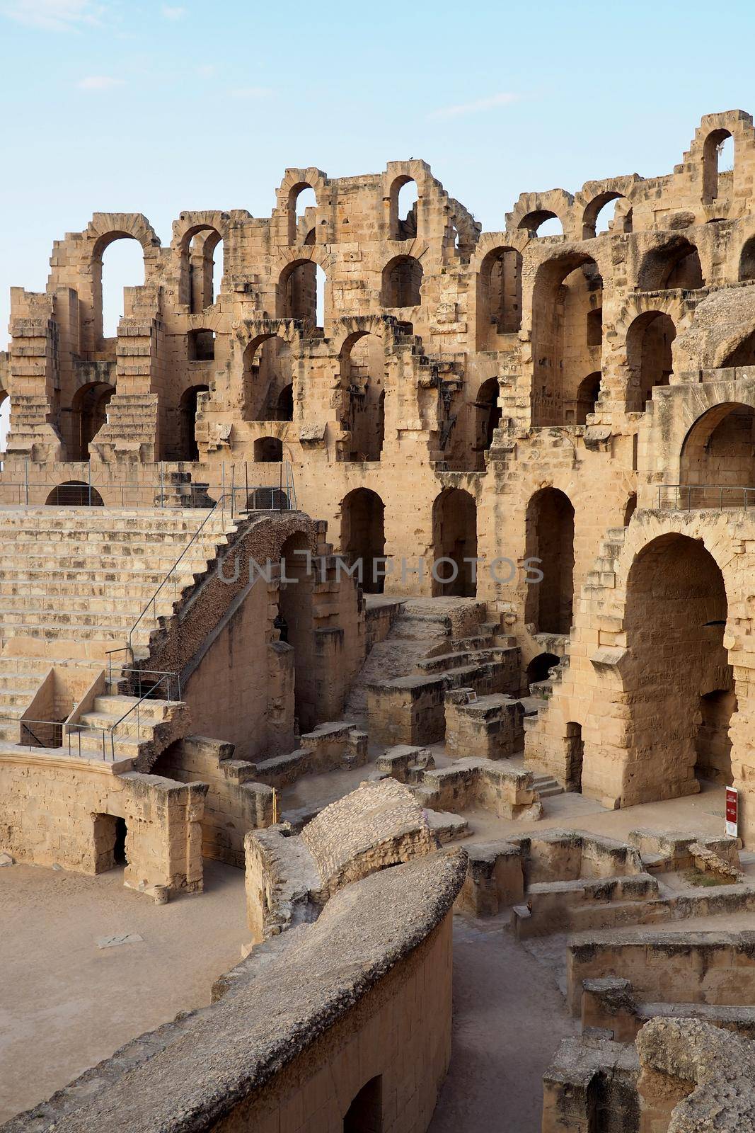Coliseum at El Jem, Tunisia by fivepointsix