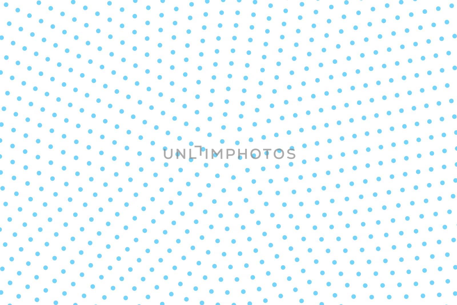 Pop art colorful comics book magazine cover. Polka dots white and blue background. Cartoon funny retro pattern. Vector halftone illustration. 90-s style. Template design for poster, card, flyer