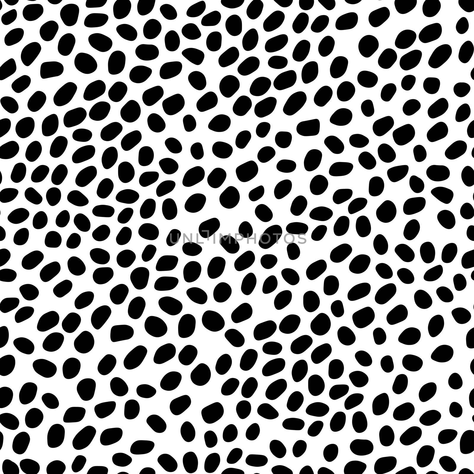 Abstract black and white background. Seamless pattern with animals print for wallpaper, web page, textures, card, postcard, faric, textile. Ornament of stylized skin. Decorative vector illustration