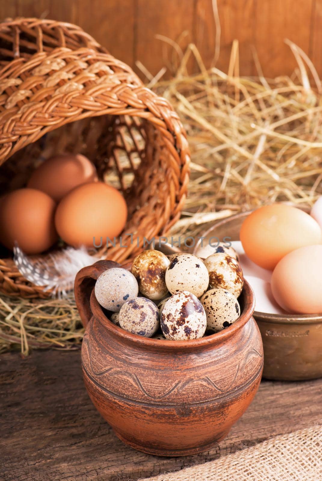 eggs on old wooden table food close up by aprilphoto