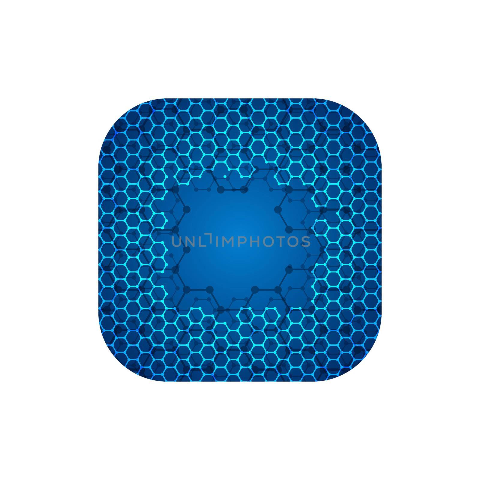 Vector modern techology icon on white background. global world backdrop