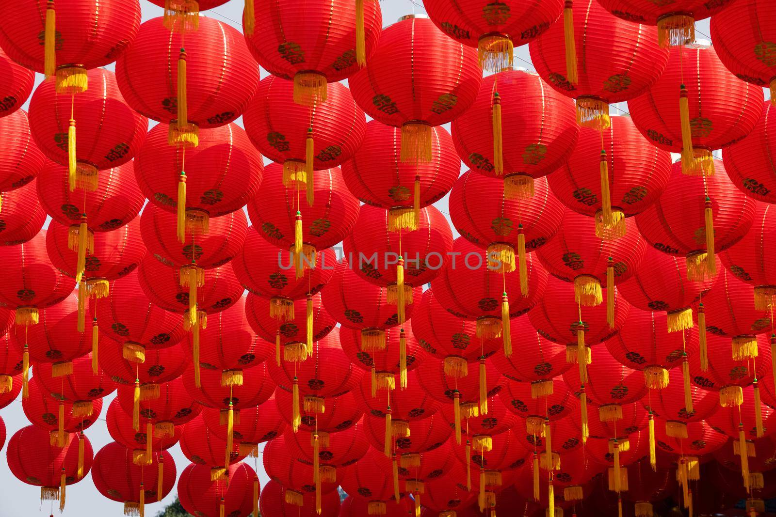 Chinese new year lanterns in china town area. by toa55