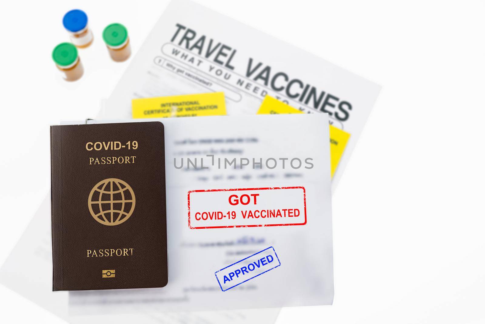 Get vaccinated  before travel