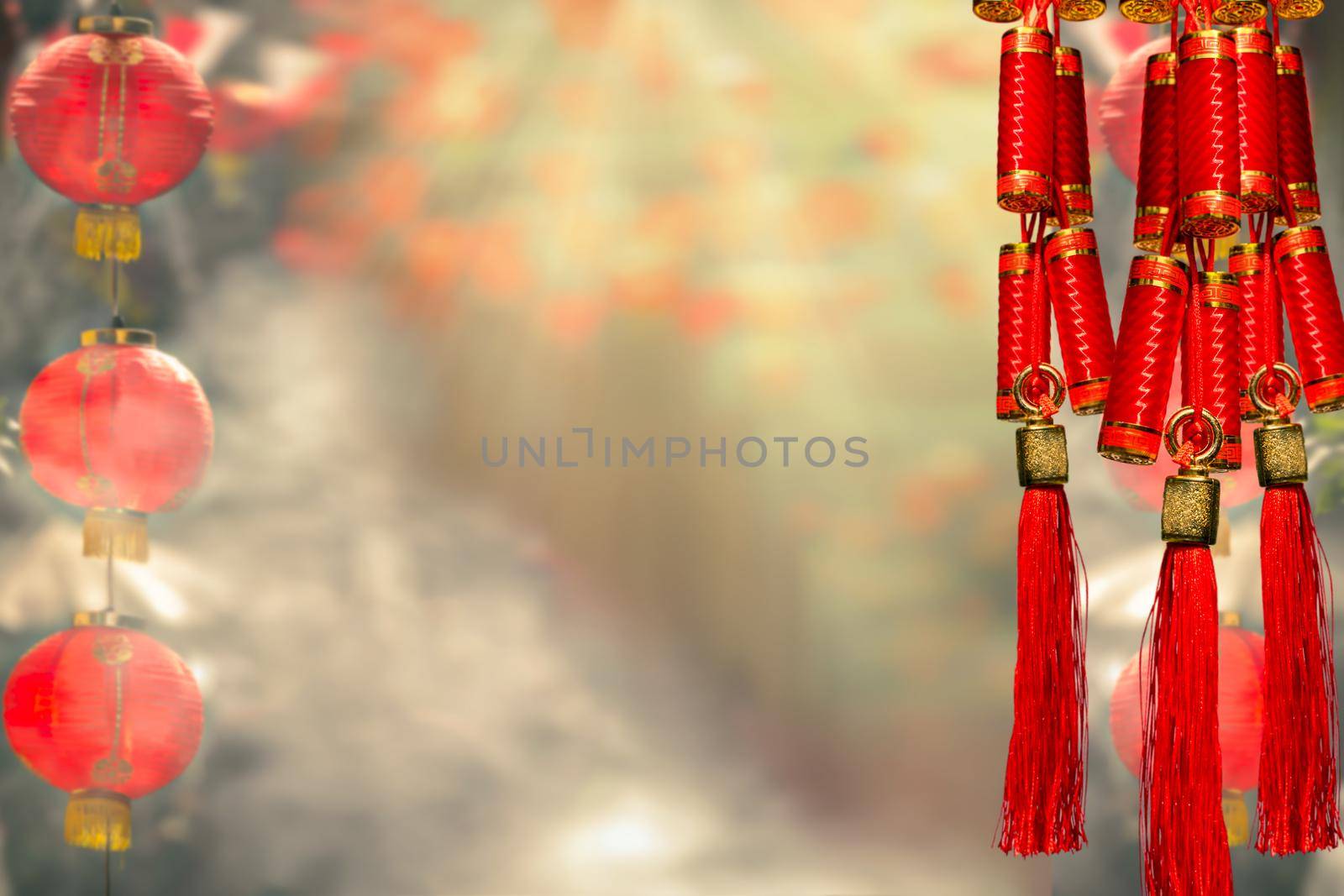 Chinese new year lanterns in china town area. by toa55