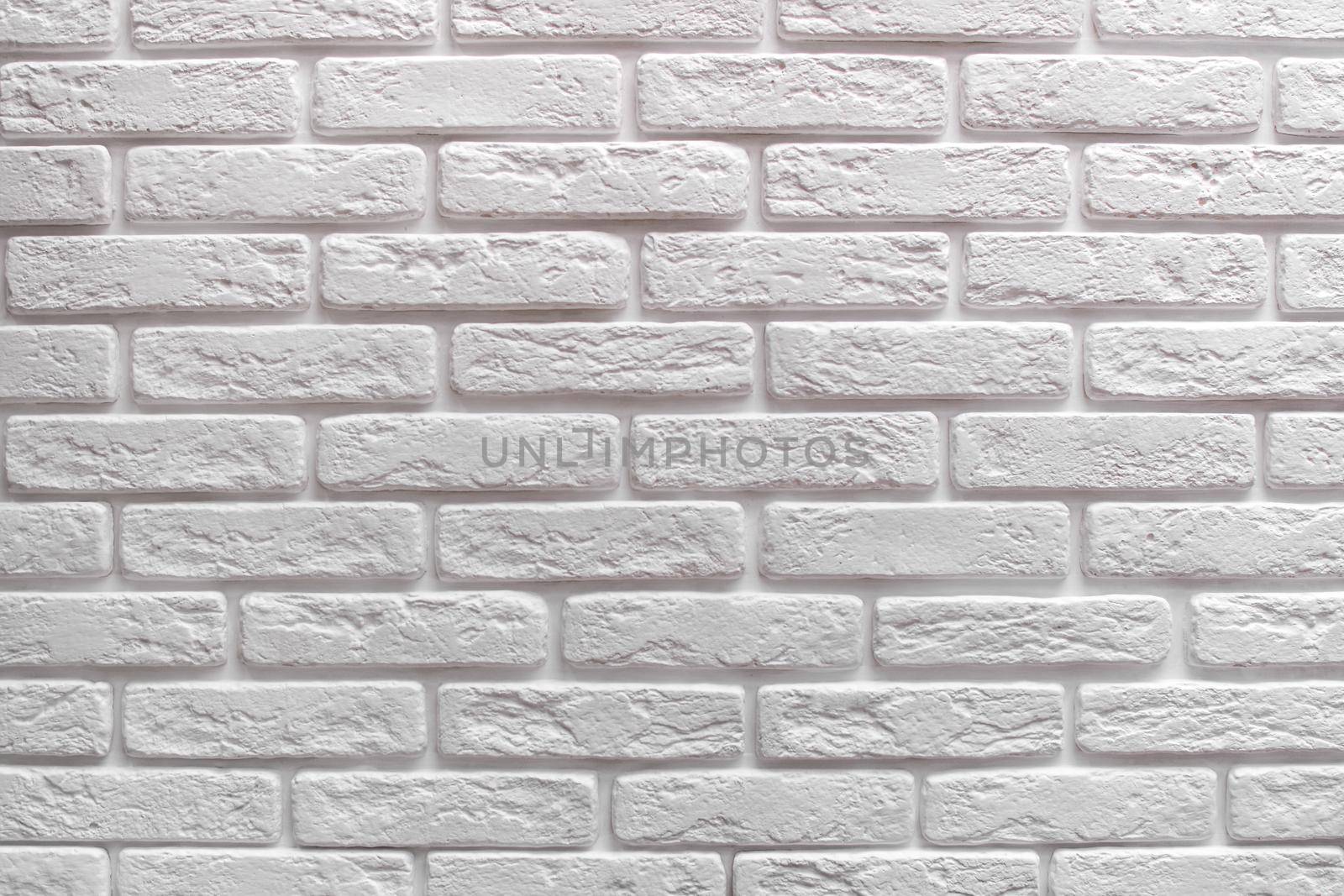 white brick wall background. decorative brick for interior decoration. High quality photo