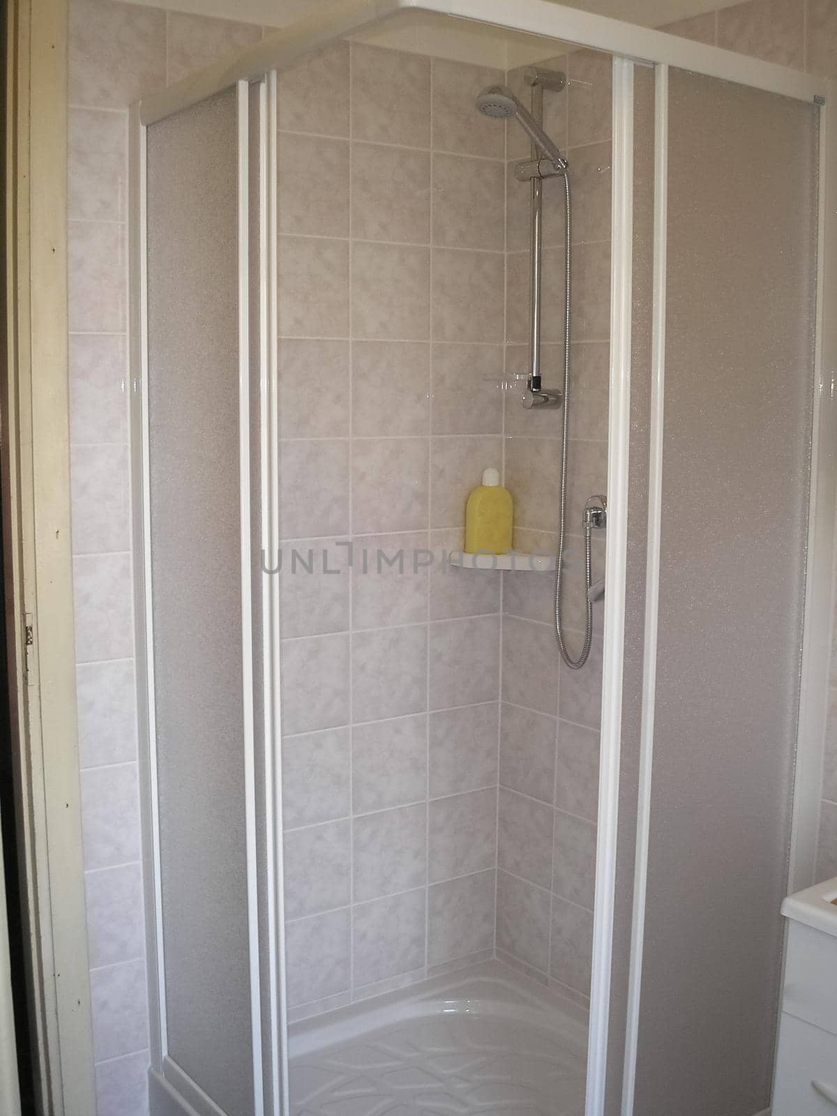 Residential bathroom shower by claudiodivizia
