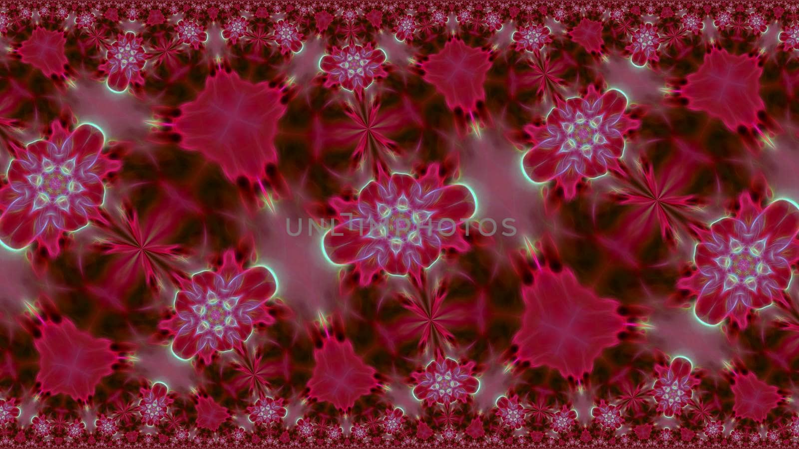 Abstract fractal pink floral background. For the design