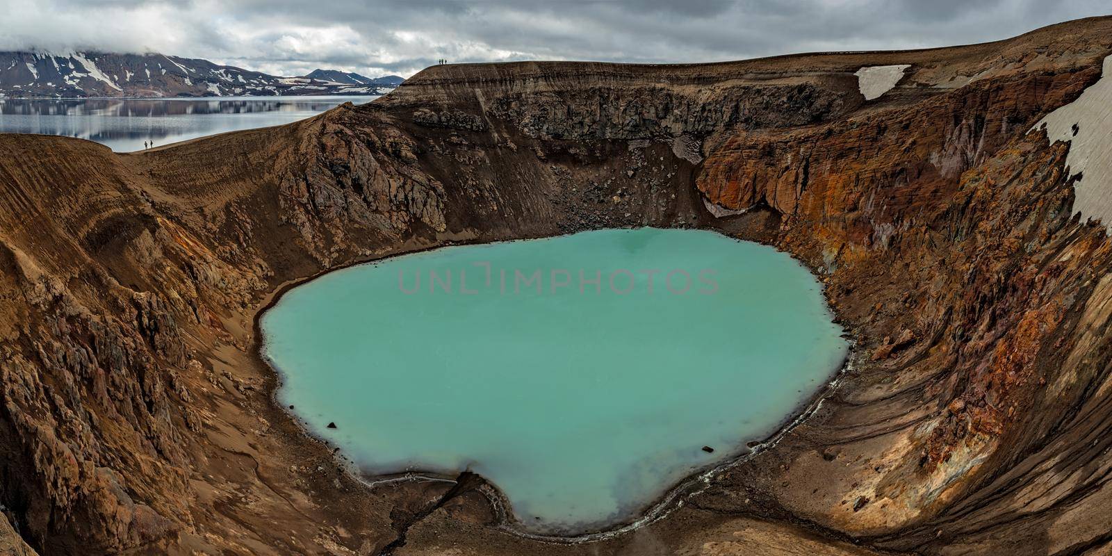 Mount Askja geothermal lake, Iceland by LuigiMorbidelli