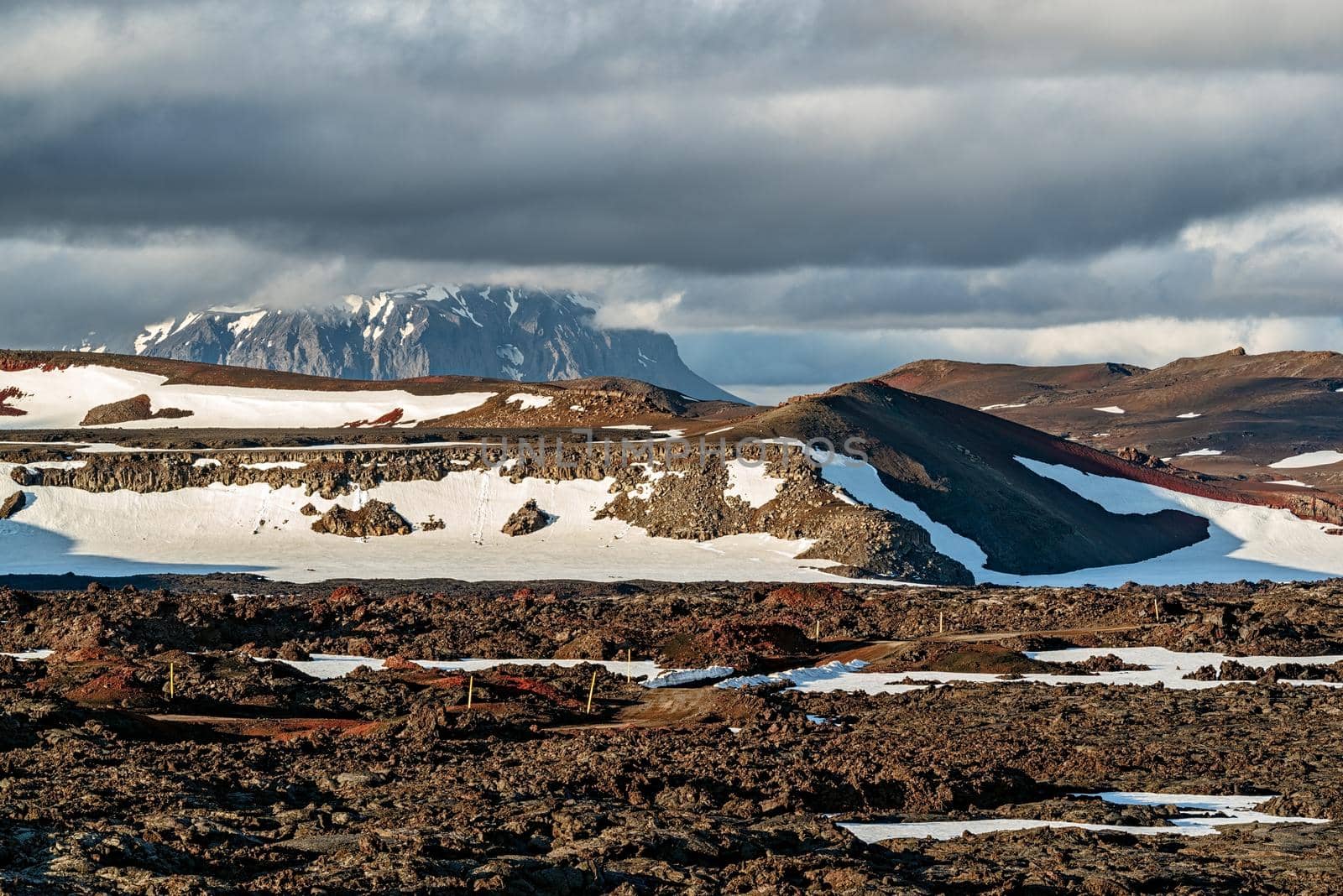 On the road to Mount Askja, Iceland by LuigiMorbidelli
